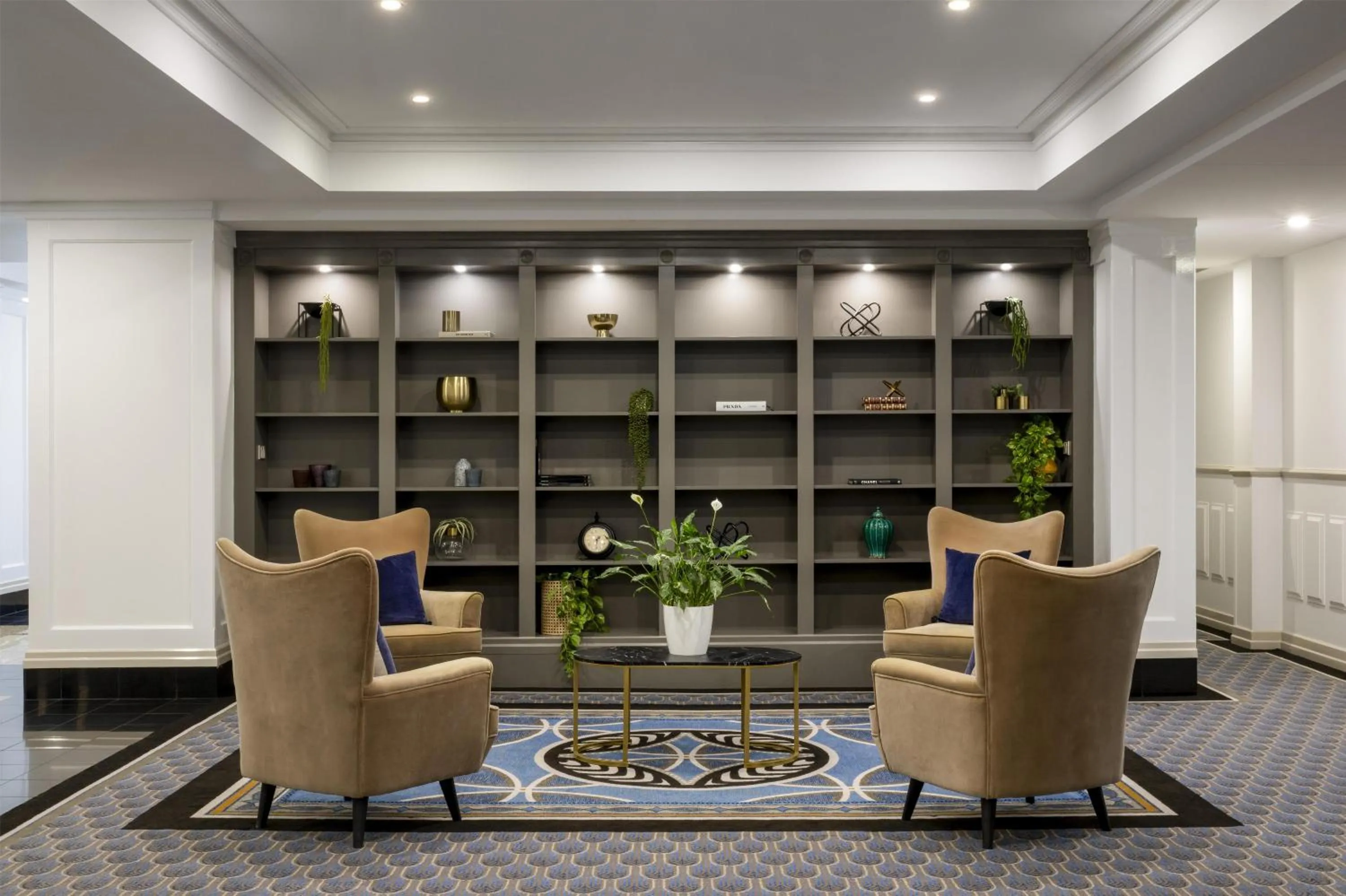 Lobby or reception in Adina Apartment Hotel Brisbane Anzac Square