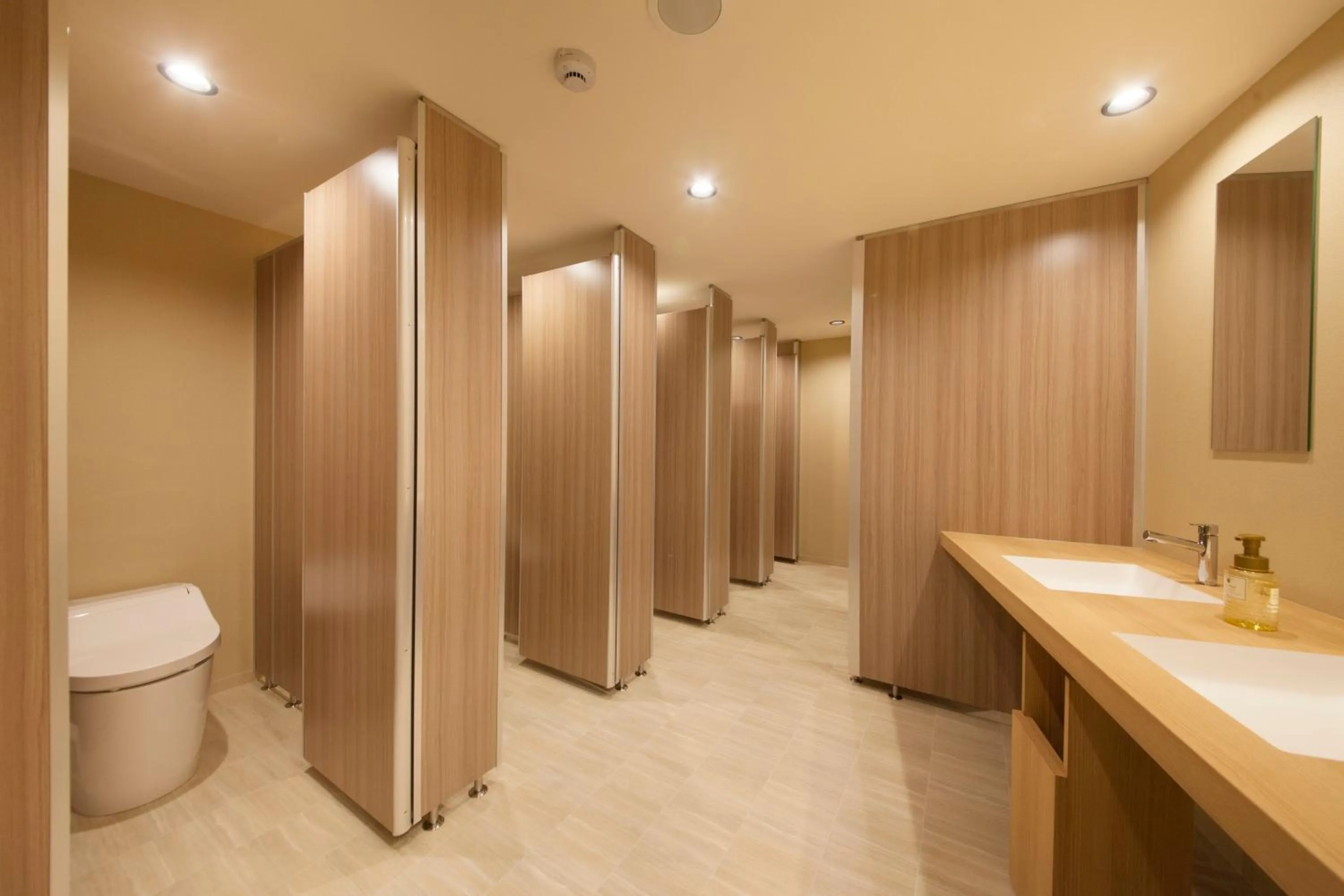 Toilet in Tabist CapsuleHotel APODS Himeji Station