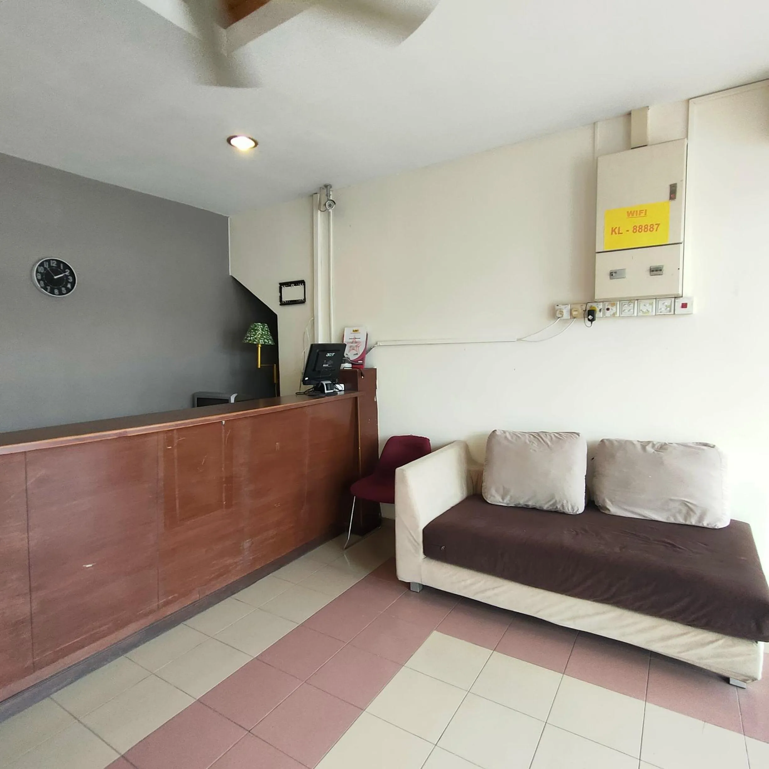 Lobby or reception in Kota Lodge Guest House