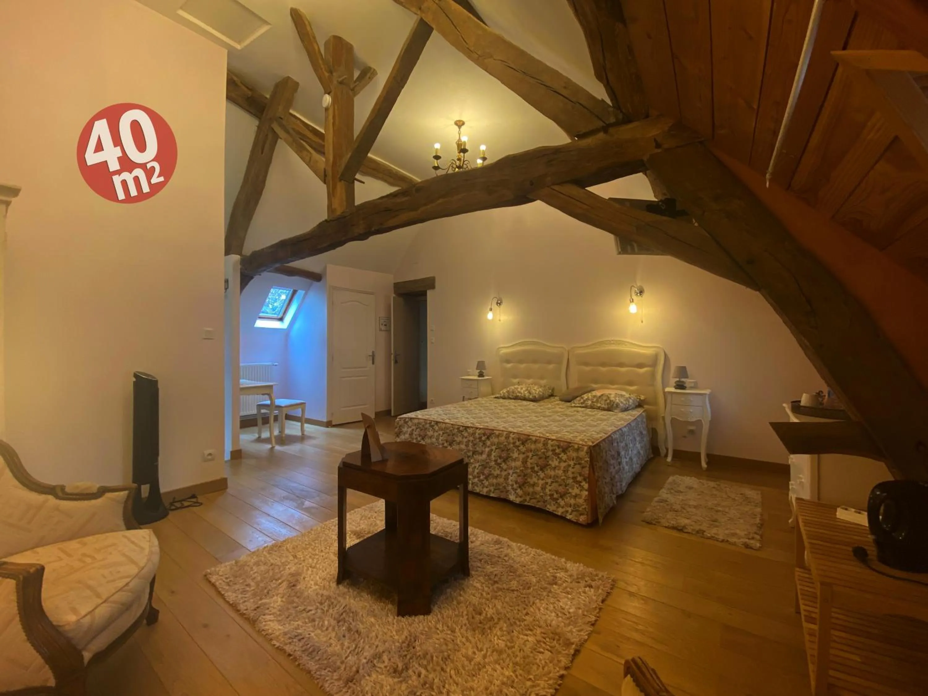 Photo of the whole room, Bed in Domaine Les Bertrands