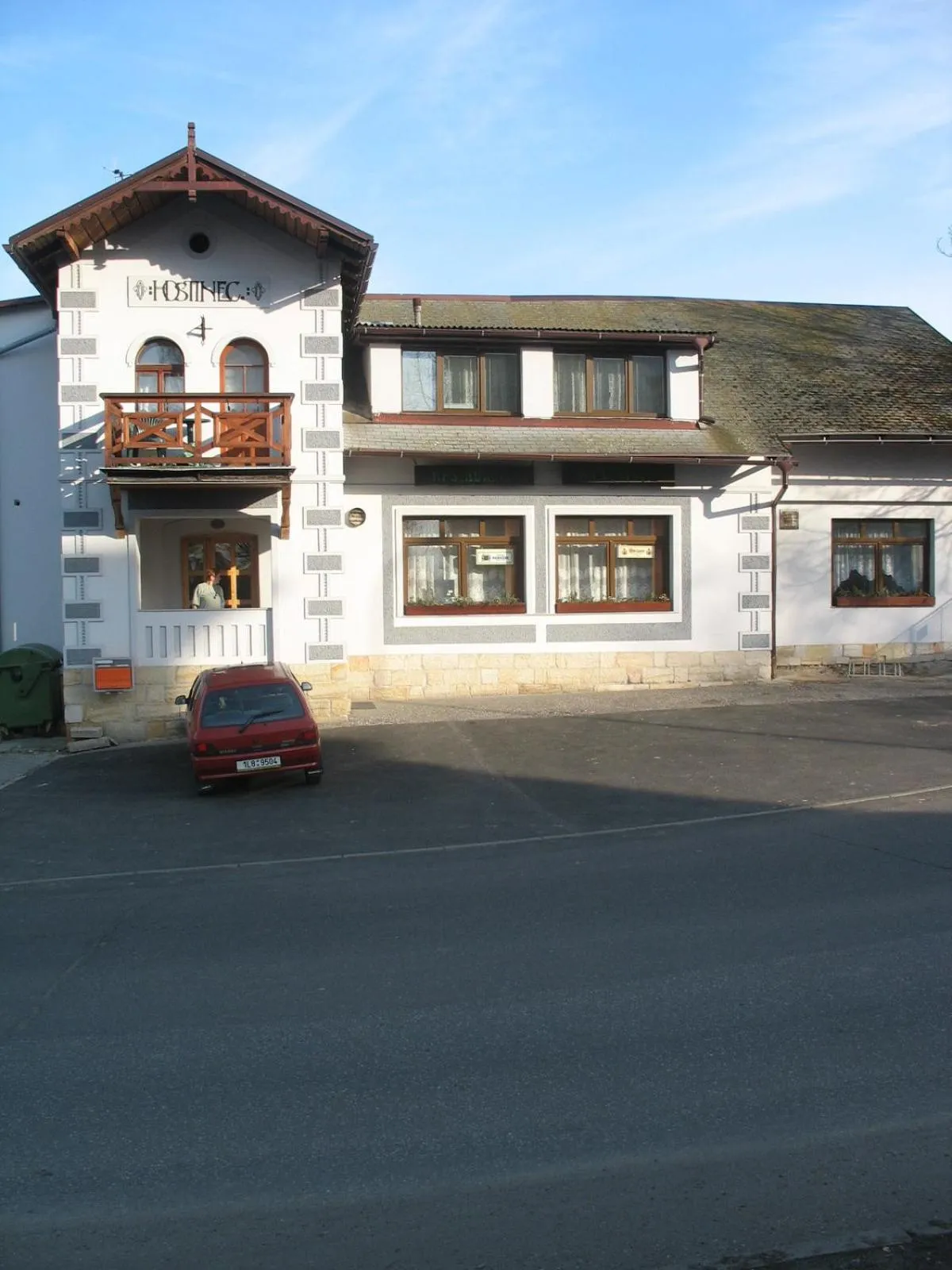 Facade/entrance in penzion - restaurace Na Výšince