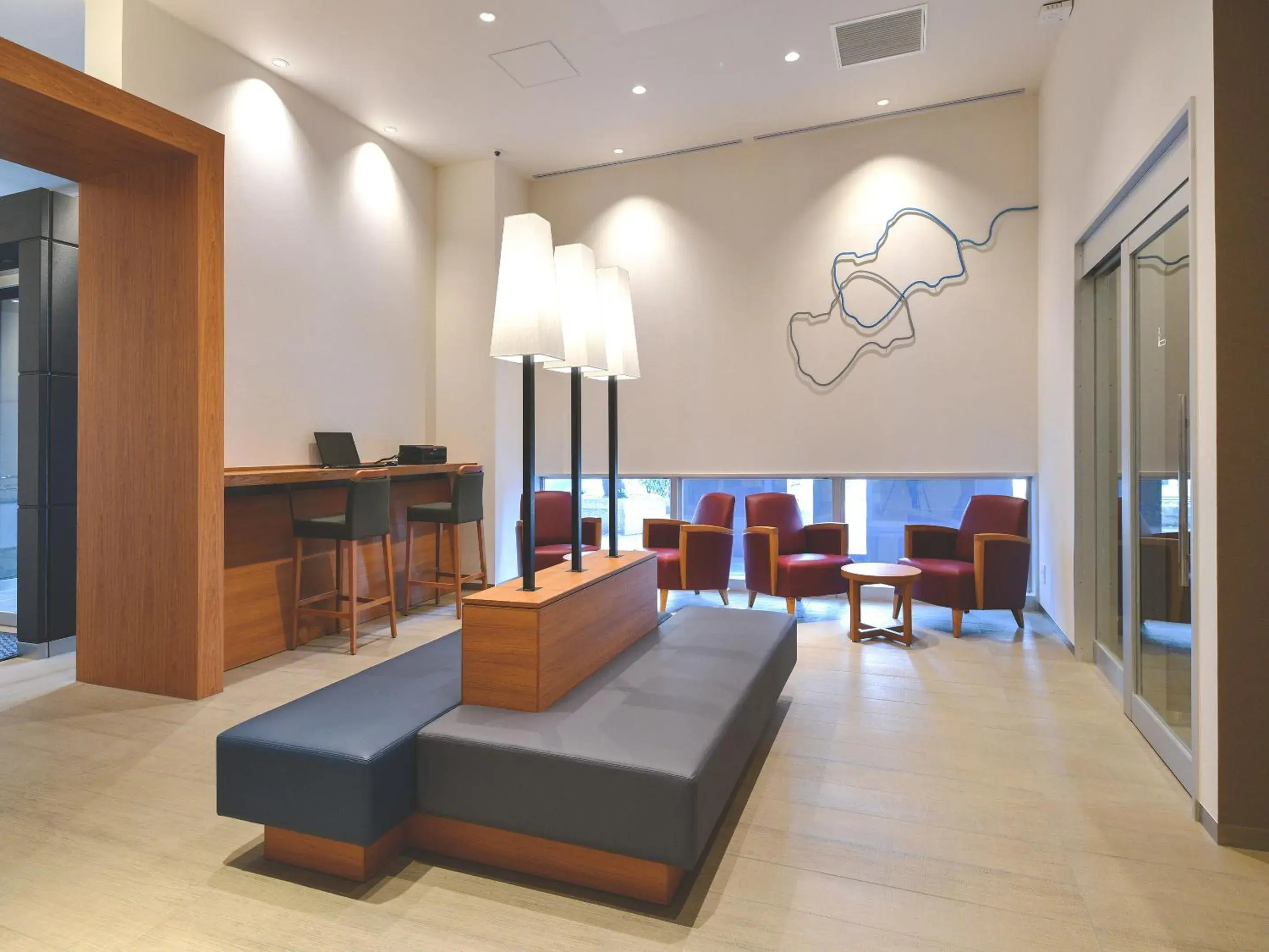 Lobby or reception in JR Inn Chitose Lobby or reception in JR Inn Chitose