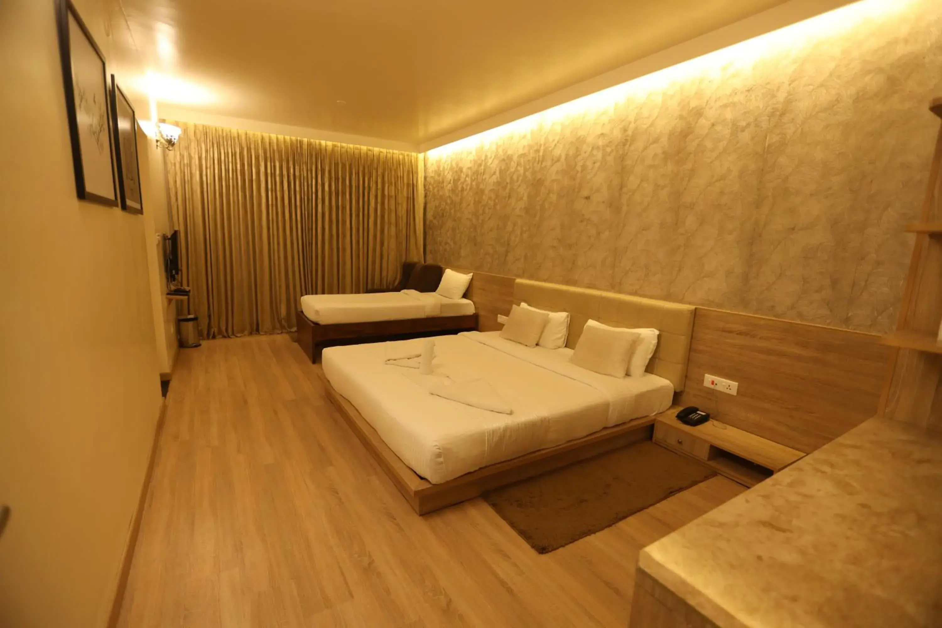 Bed in Delightz Inn Bed in Delightz Inn