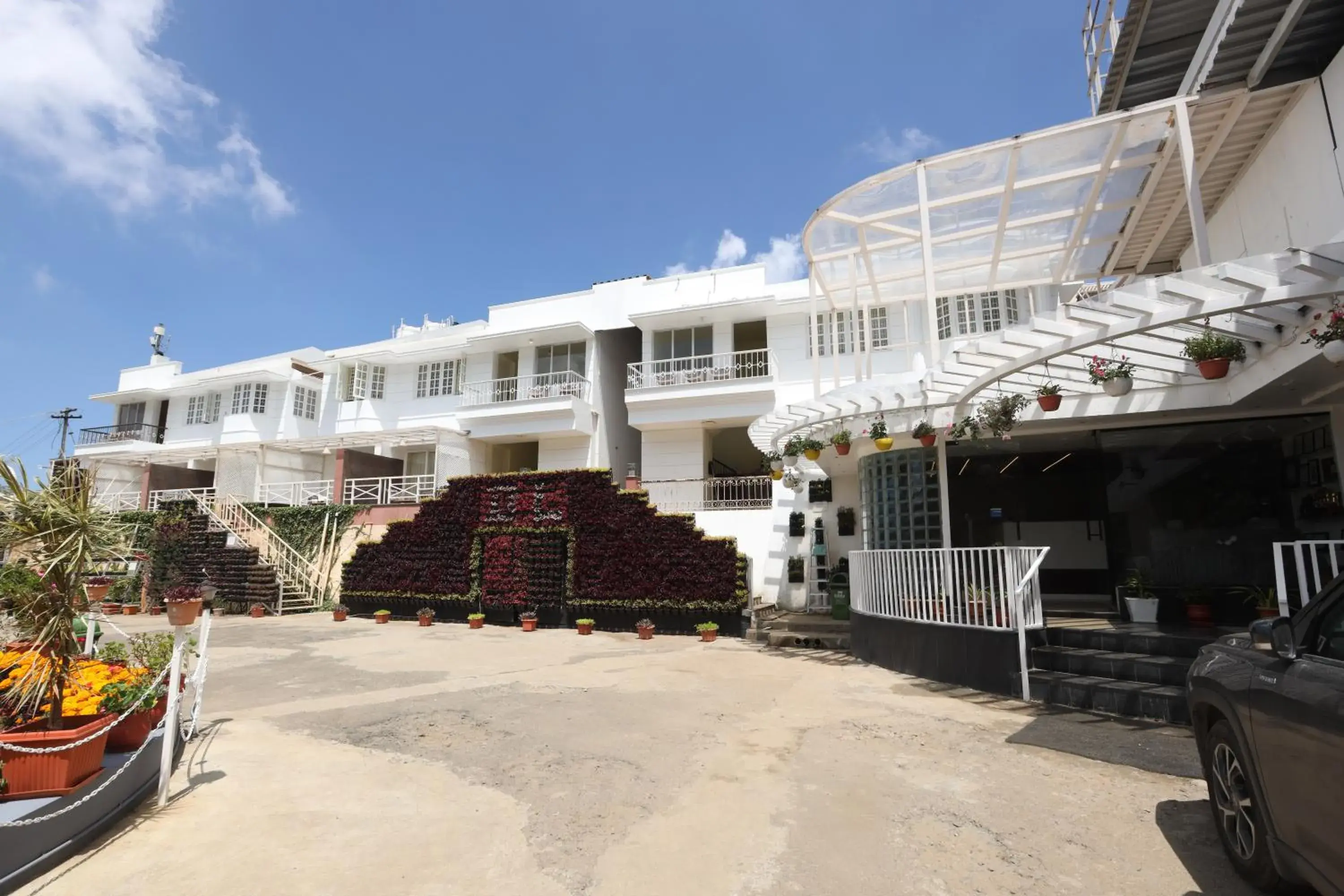 Property building in Delightz Inn Property building in Delightz Inn