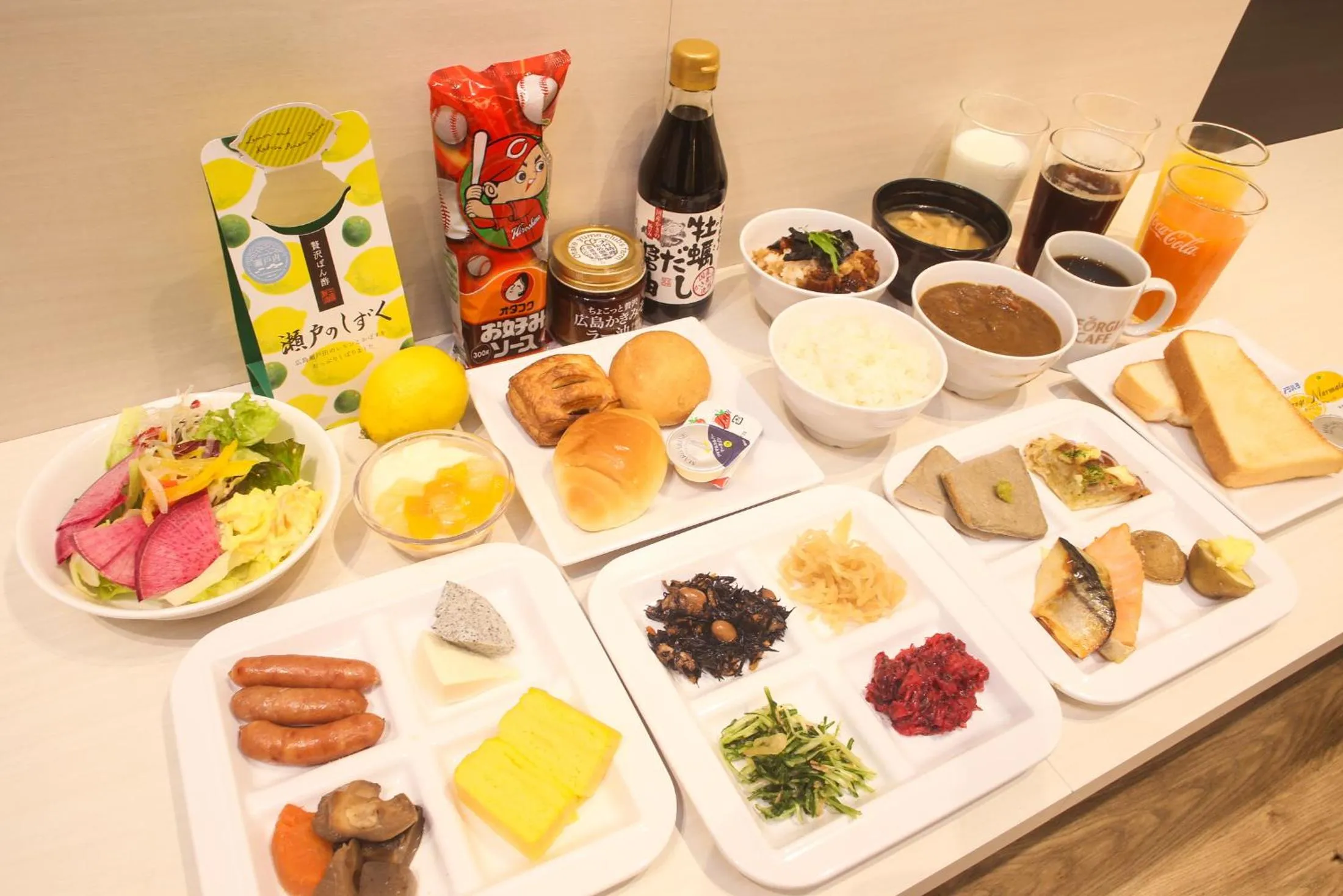 Restaurant/places to eat in Hotel Kuretakeso Hiroshima Otemachi