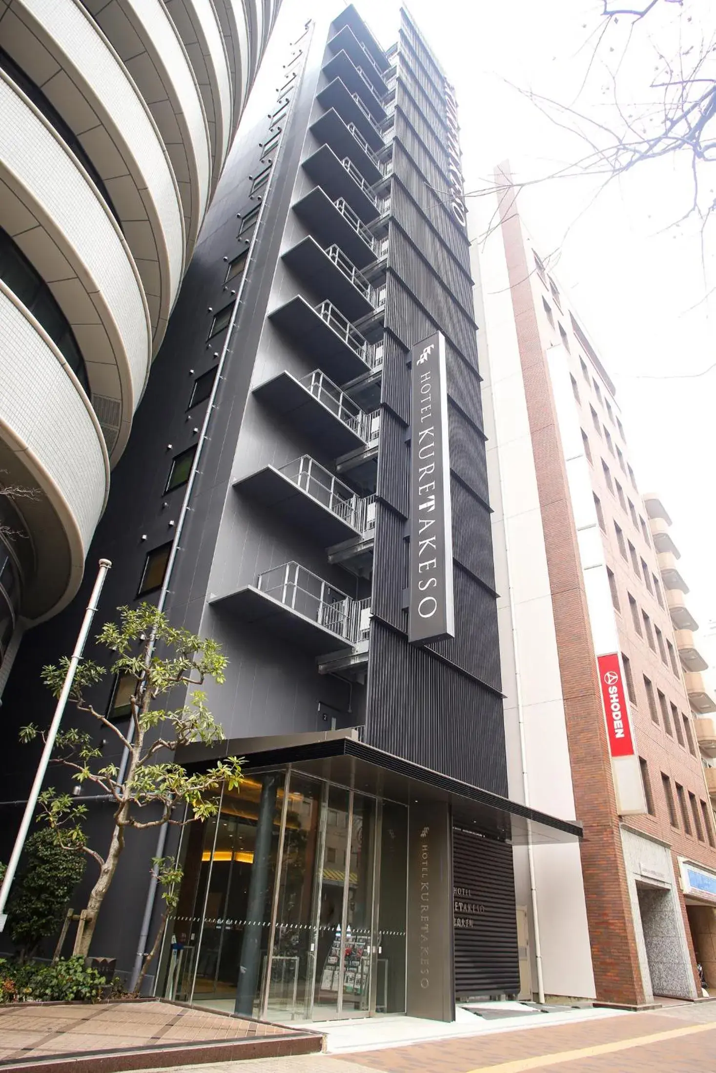 Property building in Hotel Kuretakeso Hiroshima Otemachi Property building in Hotel Kuretakeso Hiroshima Otemachi