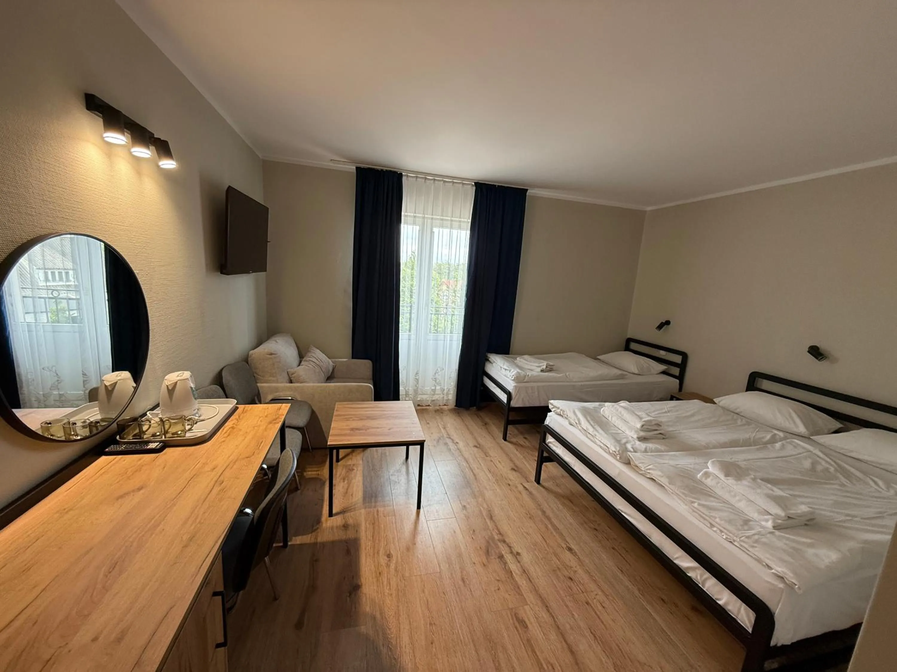 Bed in Hotel Kliper
