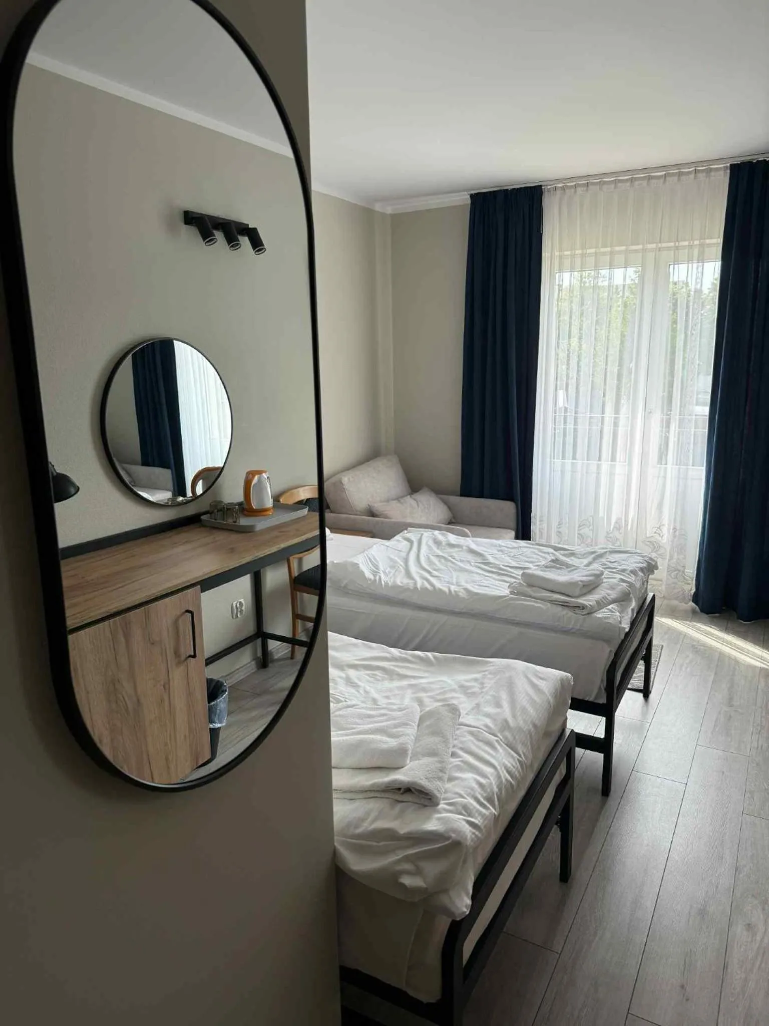 Bed in Hotel Kliper