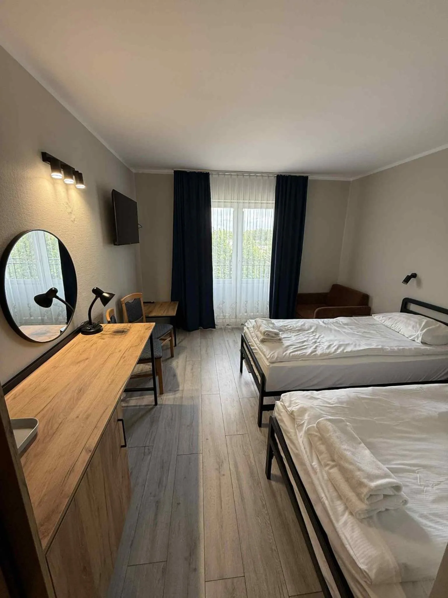 Bed in Hotel Kliper