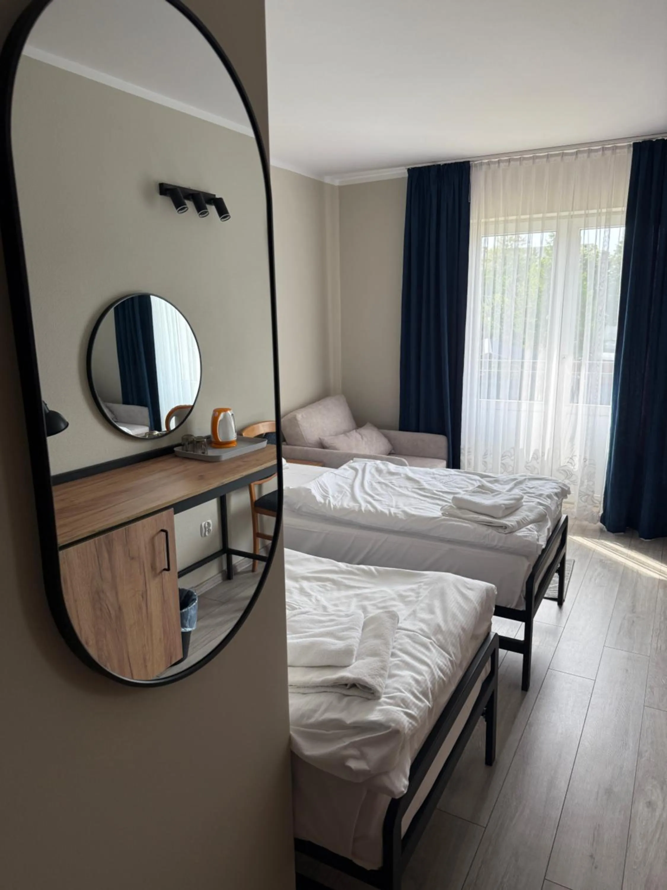 Bed in Hotel Kliper