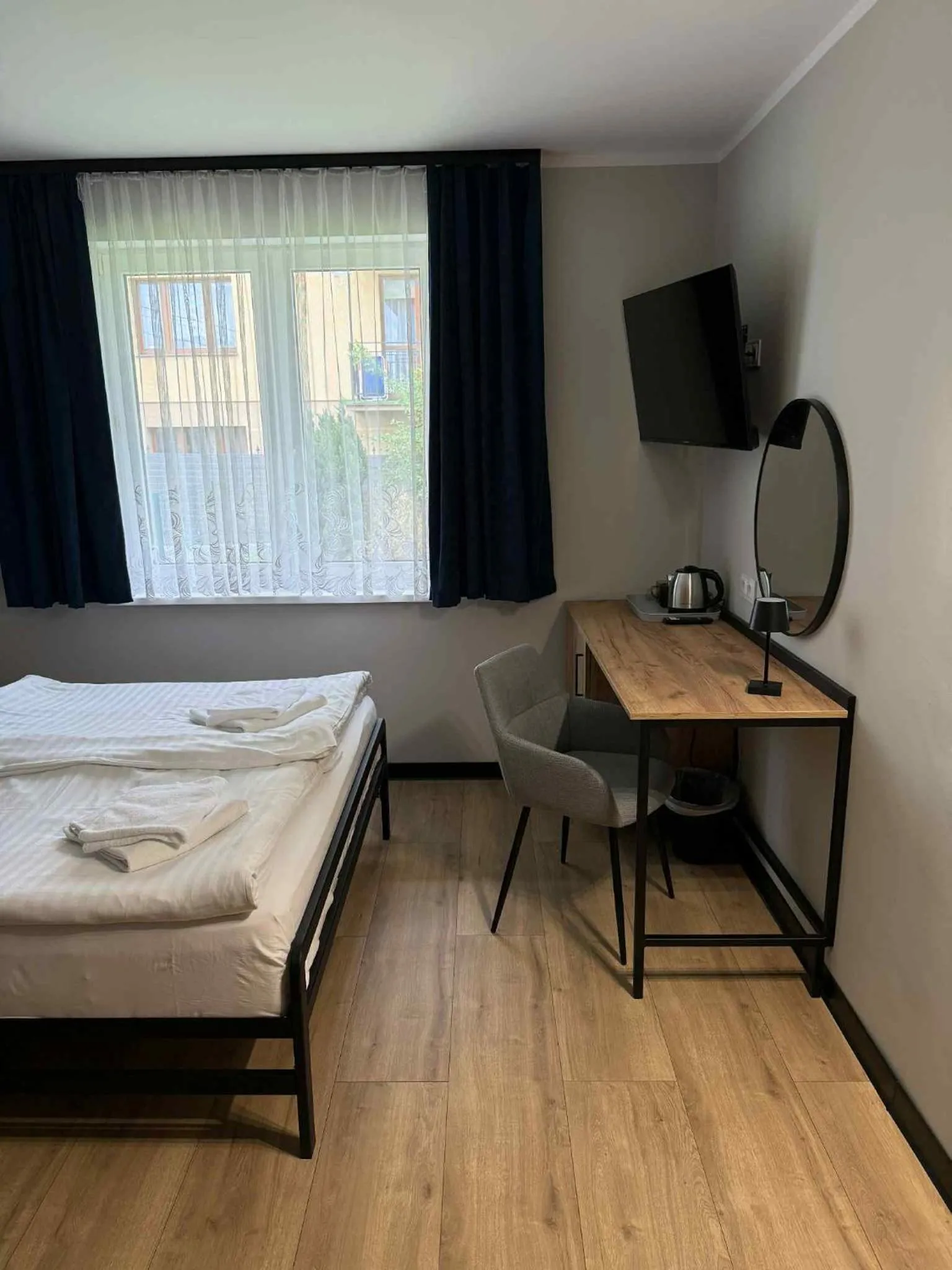 Bed in Hotel Kliper