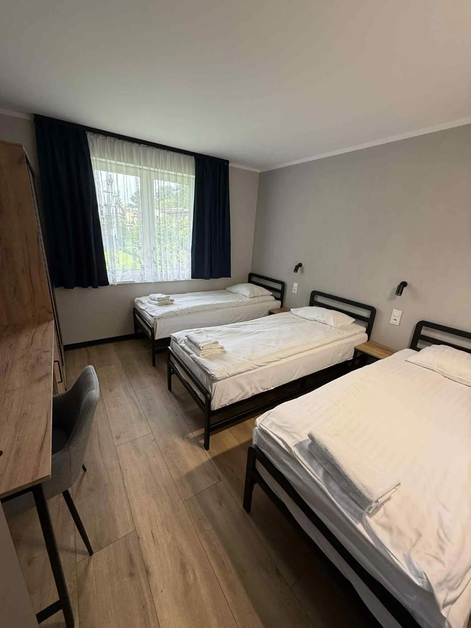 Bed in Hotel Kliper