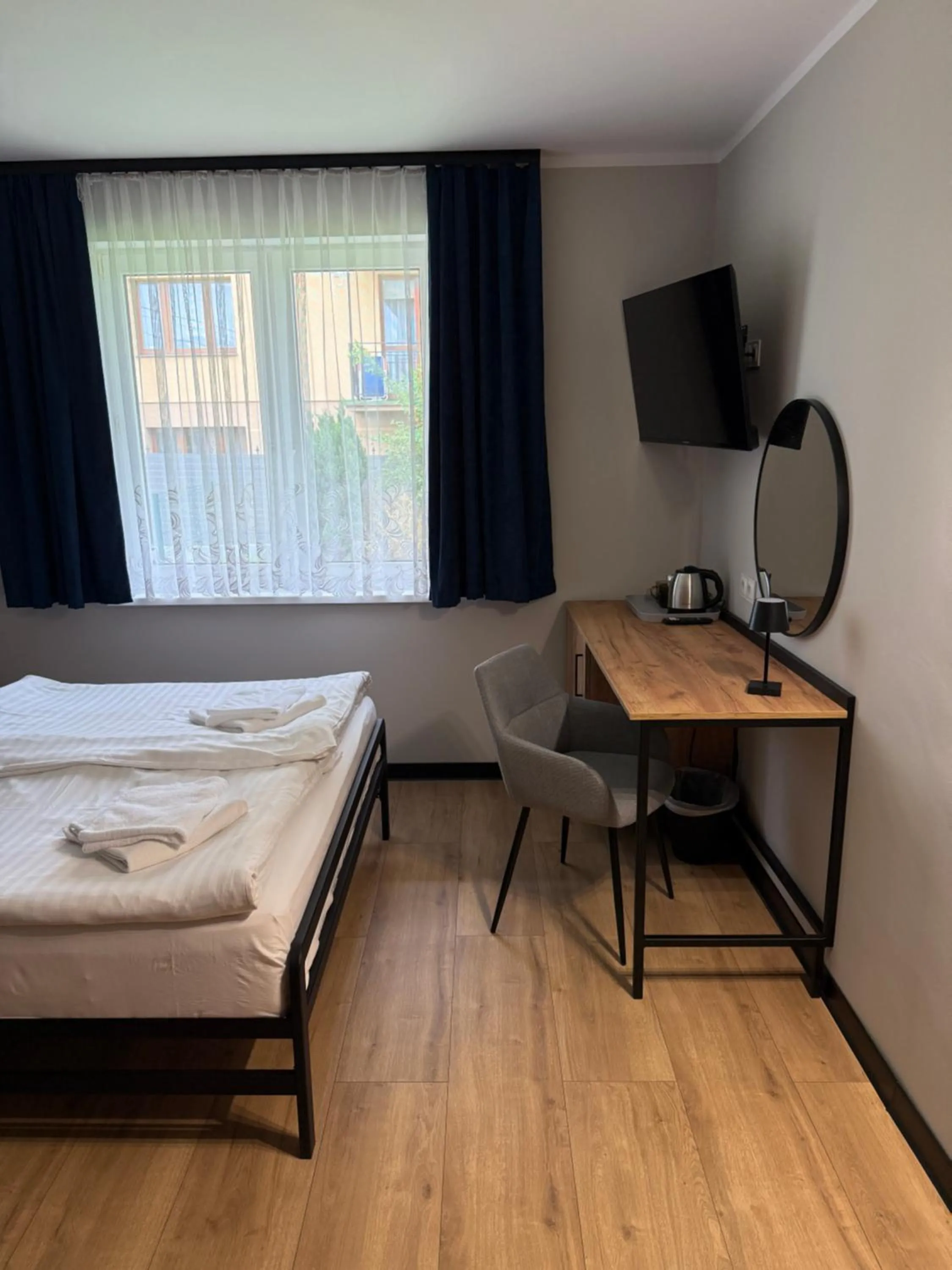 Bed in Hotel Kliper