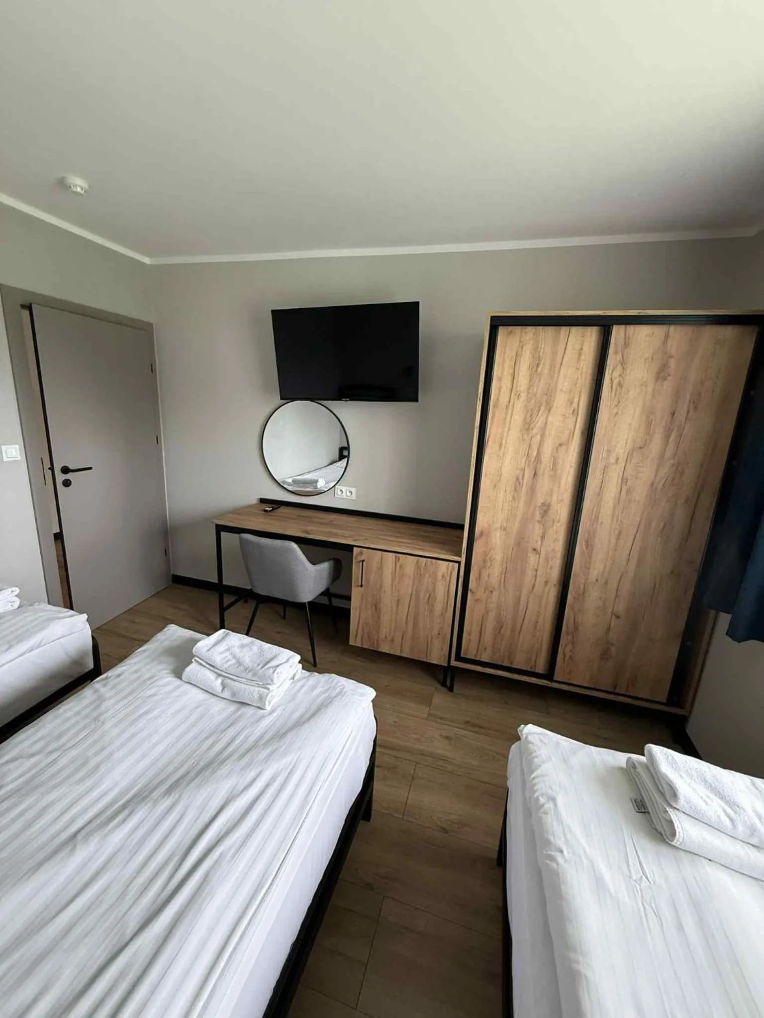 Bed in Hotel Kliper