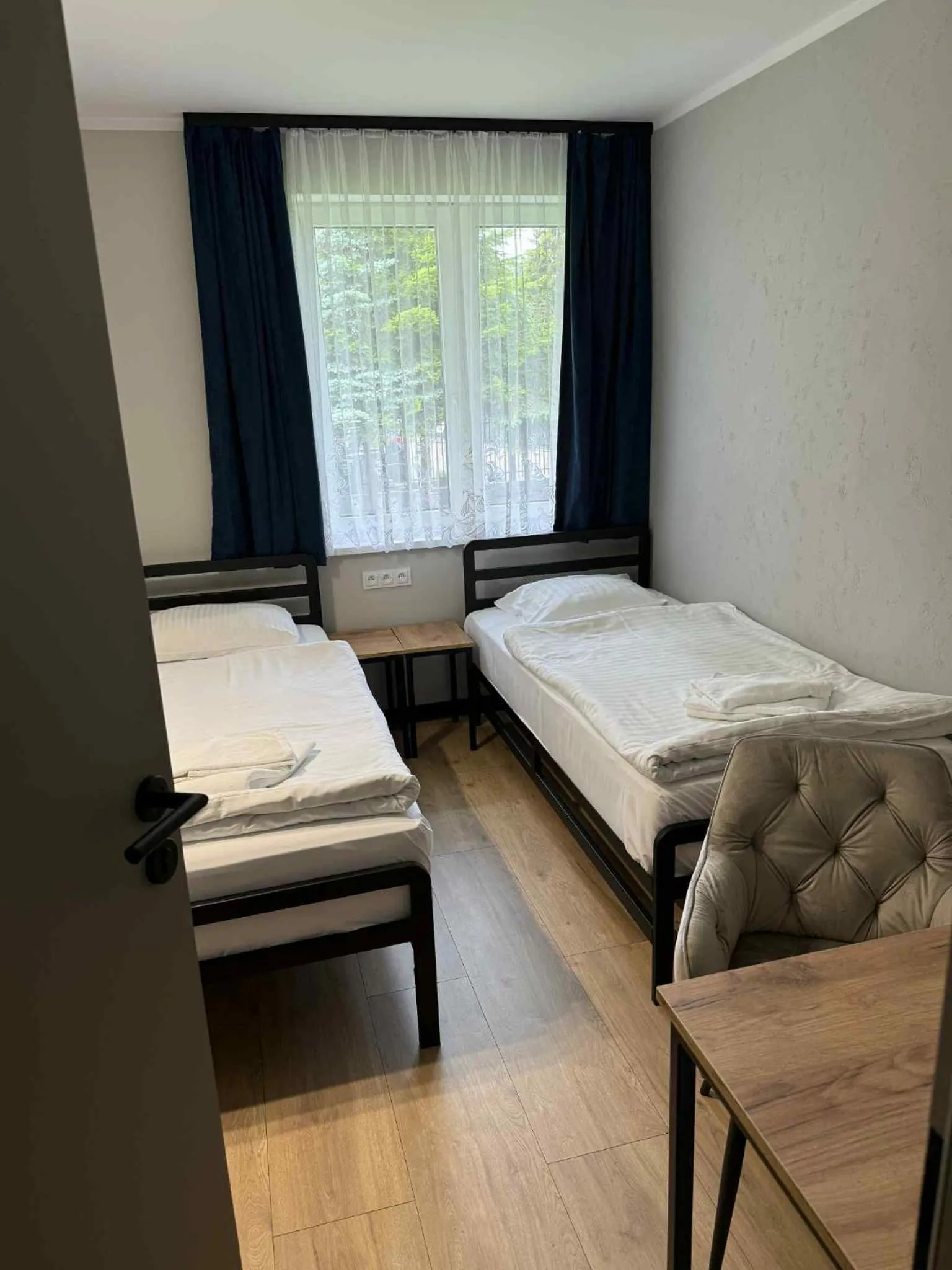 Bed in Hotel Kliper