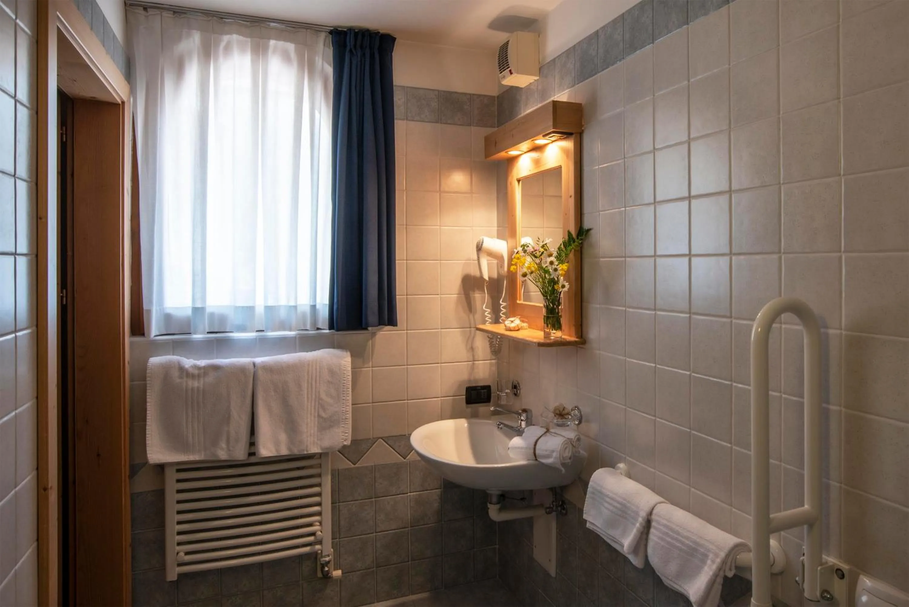 Shower in Hotel Chalet Genziana