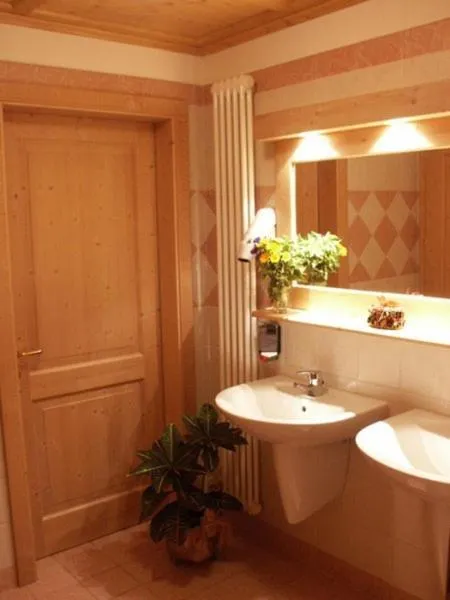 Bathroom in Hotel Chalet Genziana