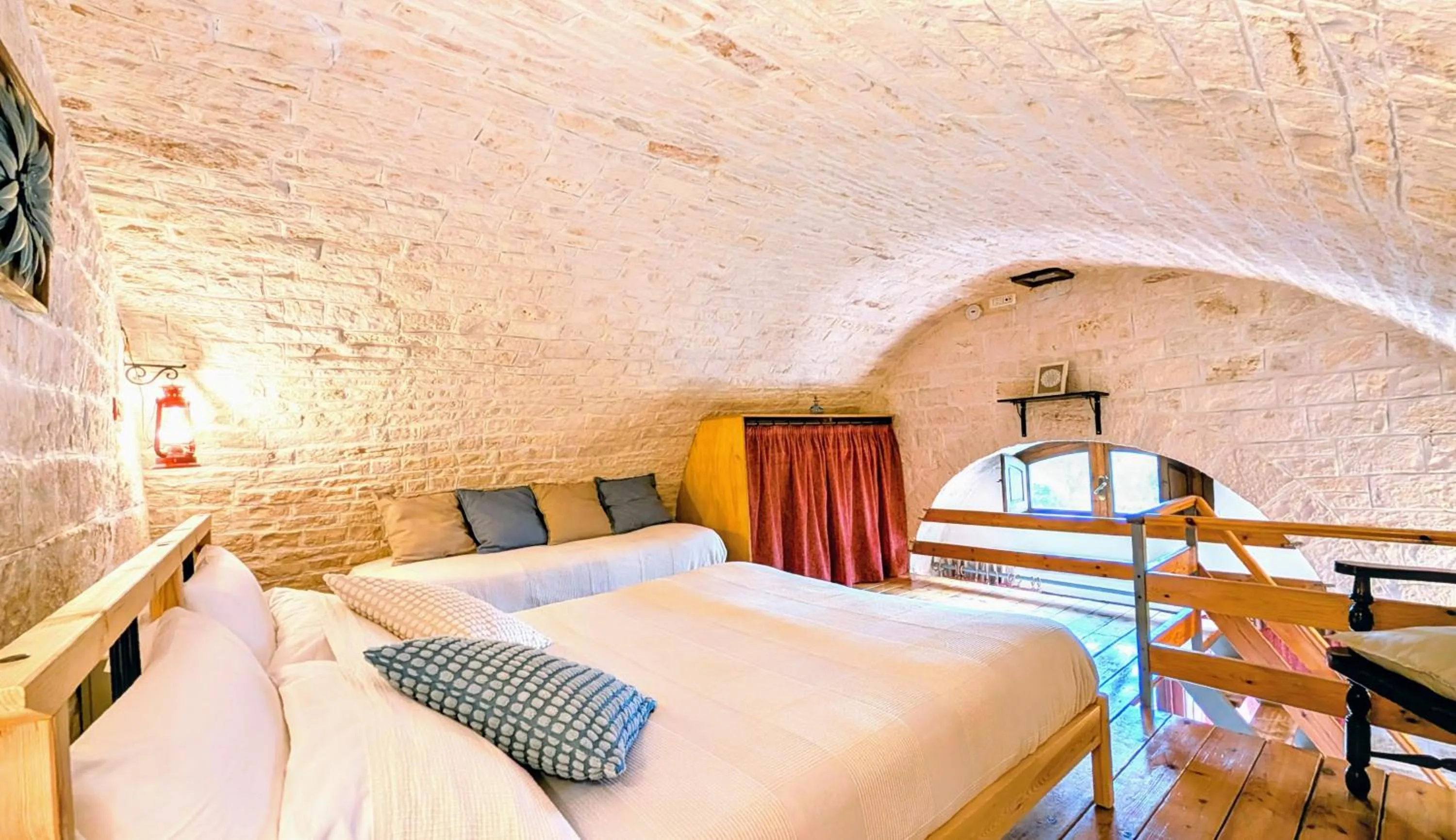 Bed in Trulli Panoramici