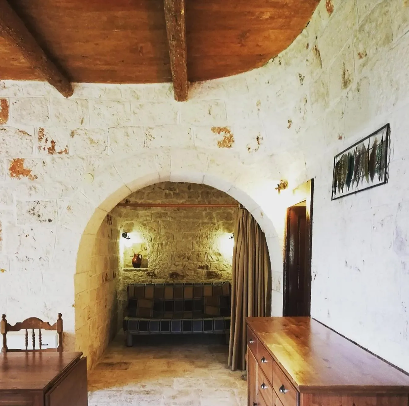 Photo of the whole room in Trulli Panoramici