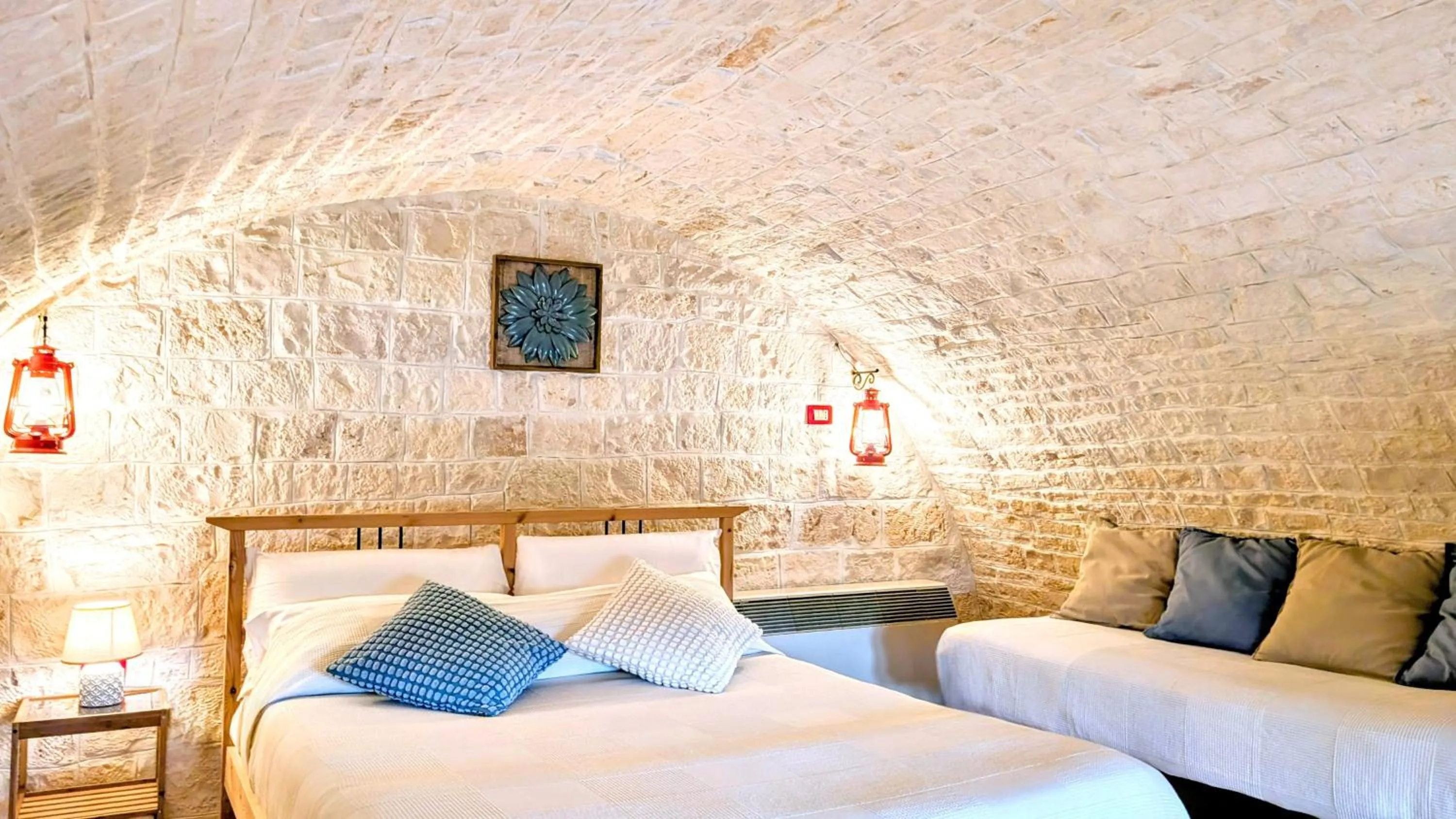 Bed in Trulli Panoramici