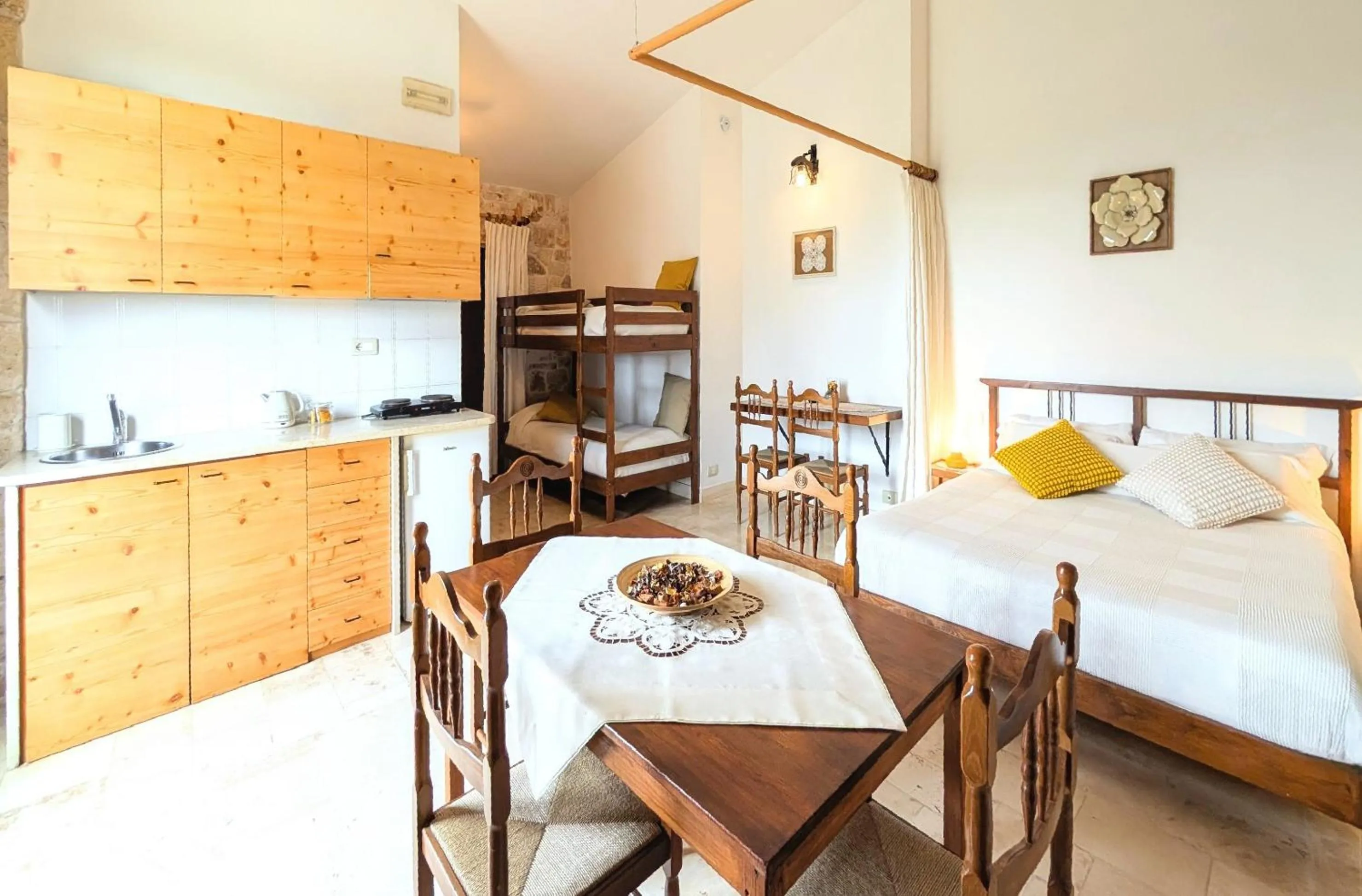 Bed in Trulli Panoramici