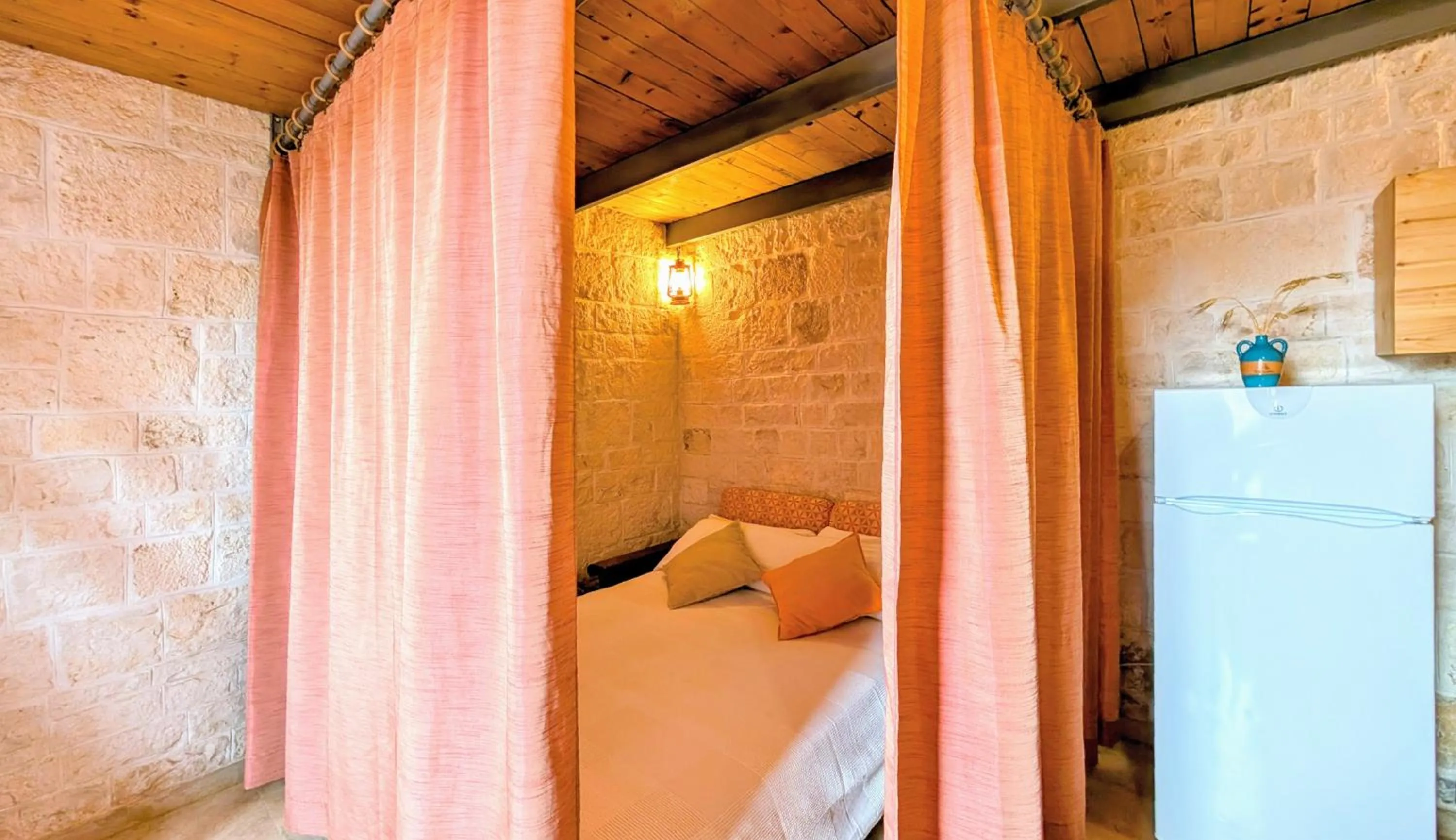 Bed in Trulli Panoramici