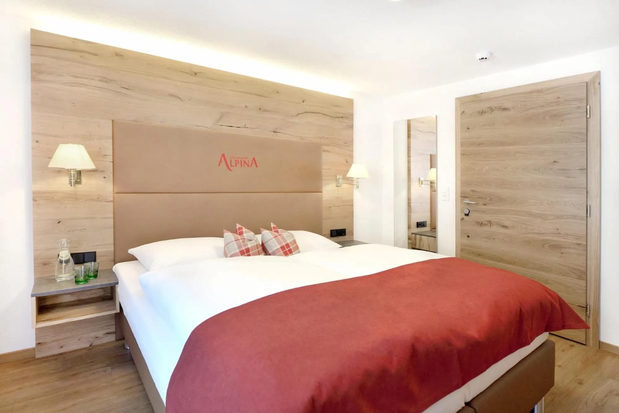 Bed in Hotel Alpina Superior