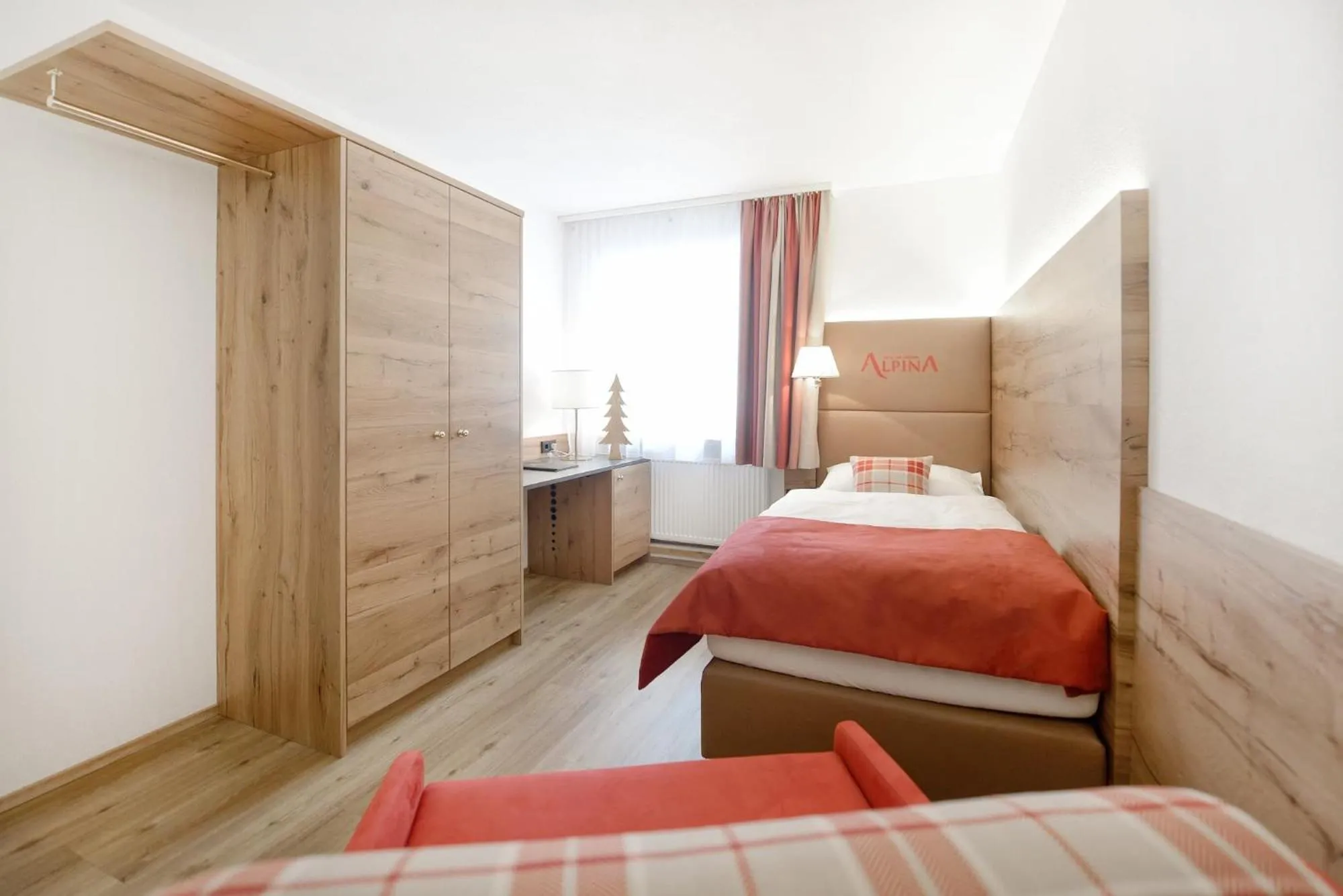 Bed in Hotel Alpina Superior
