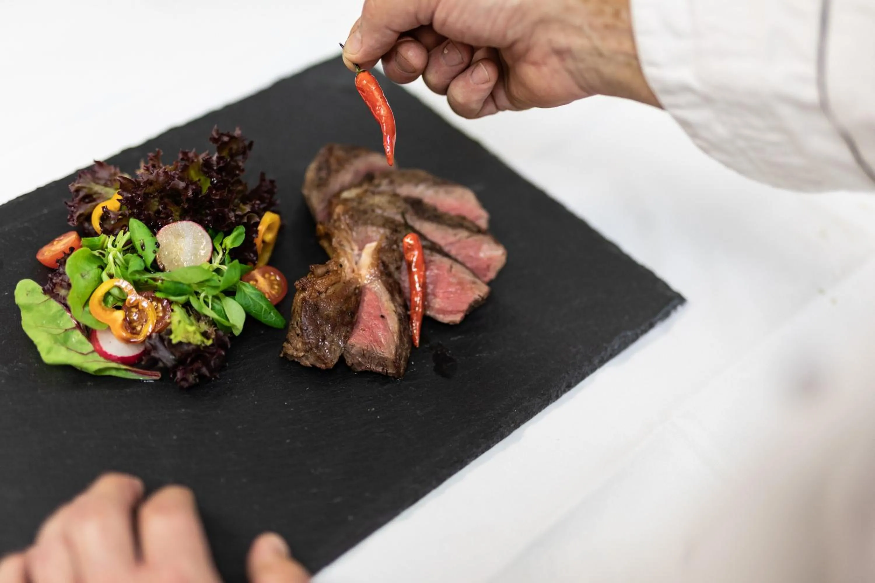 Food close-up in Hotel Alpina Superior