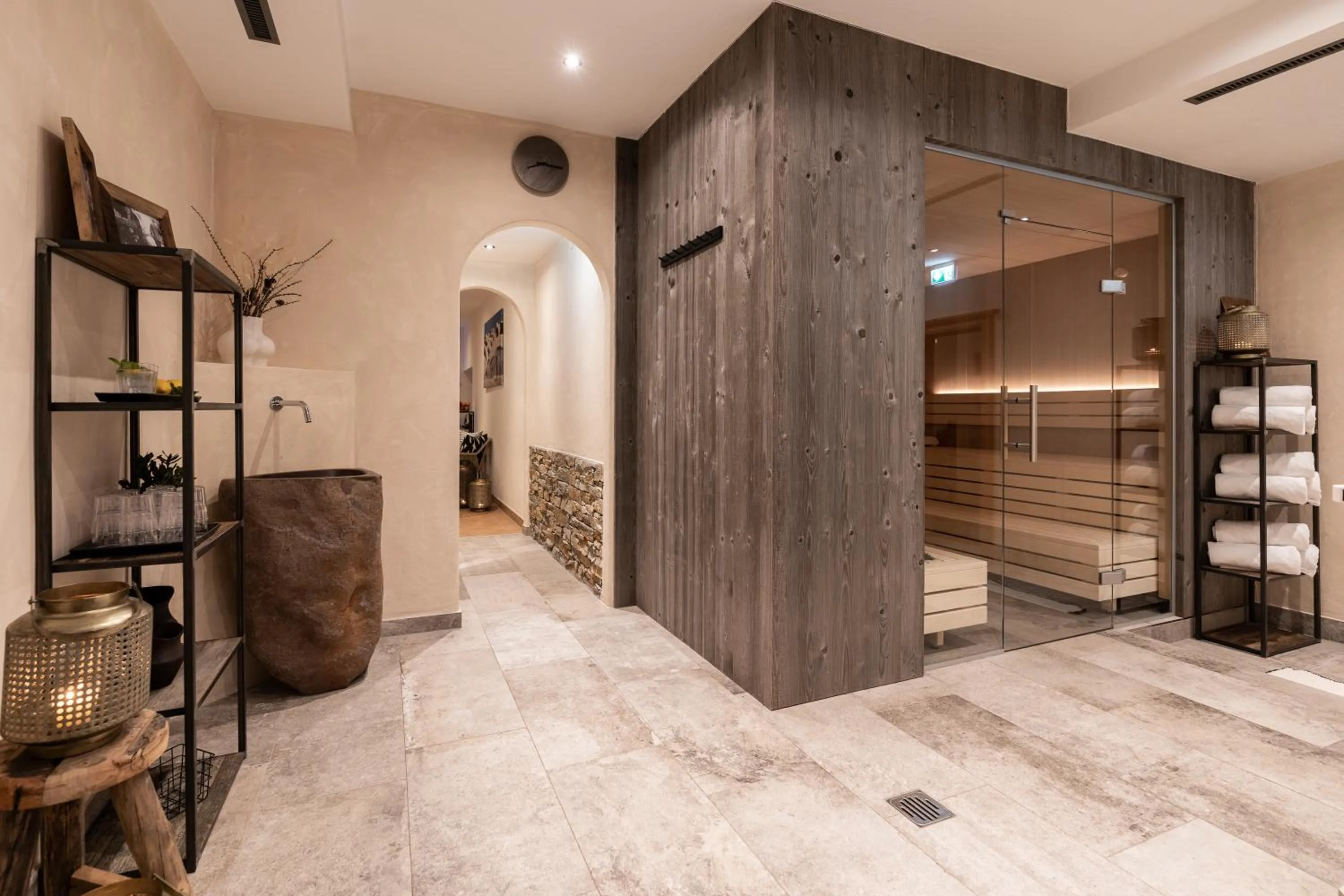 Sauna in Hotel Pettneuerhof