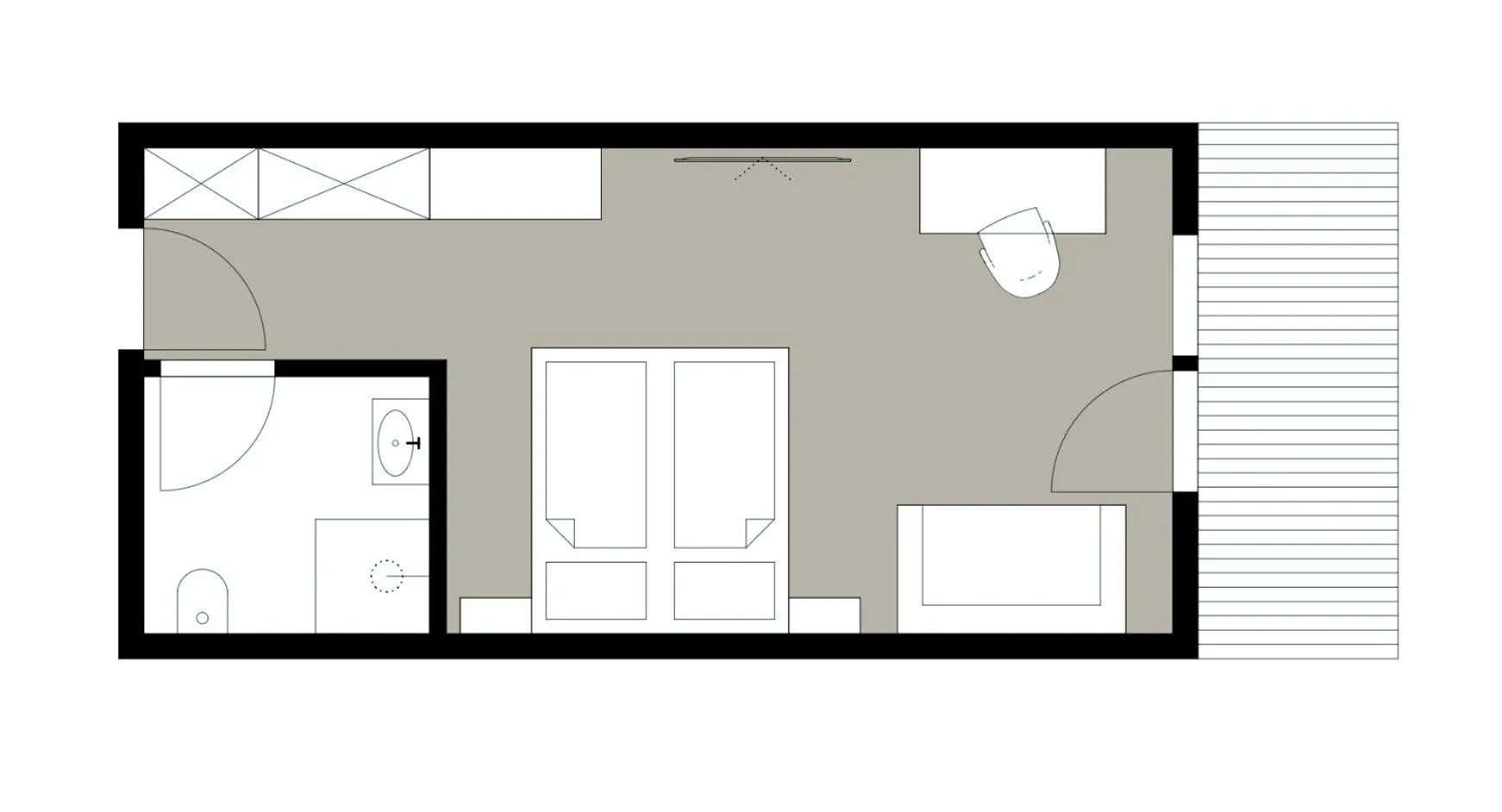 Floor plan in Hotel Pettneuerhof