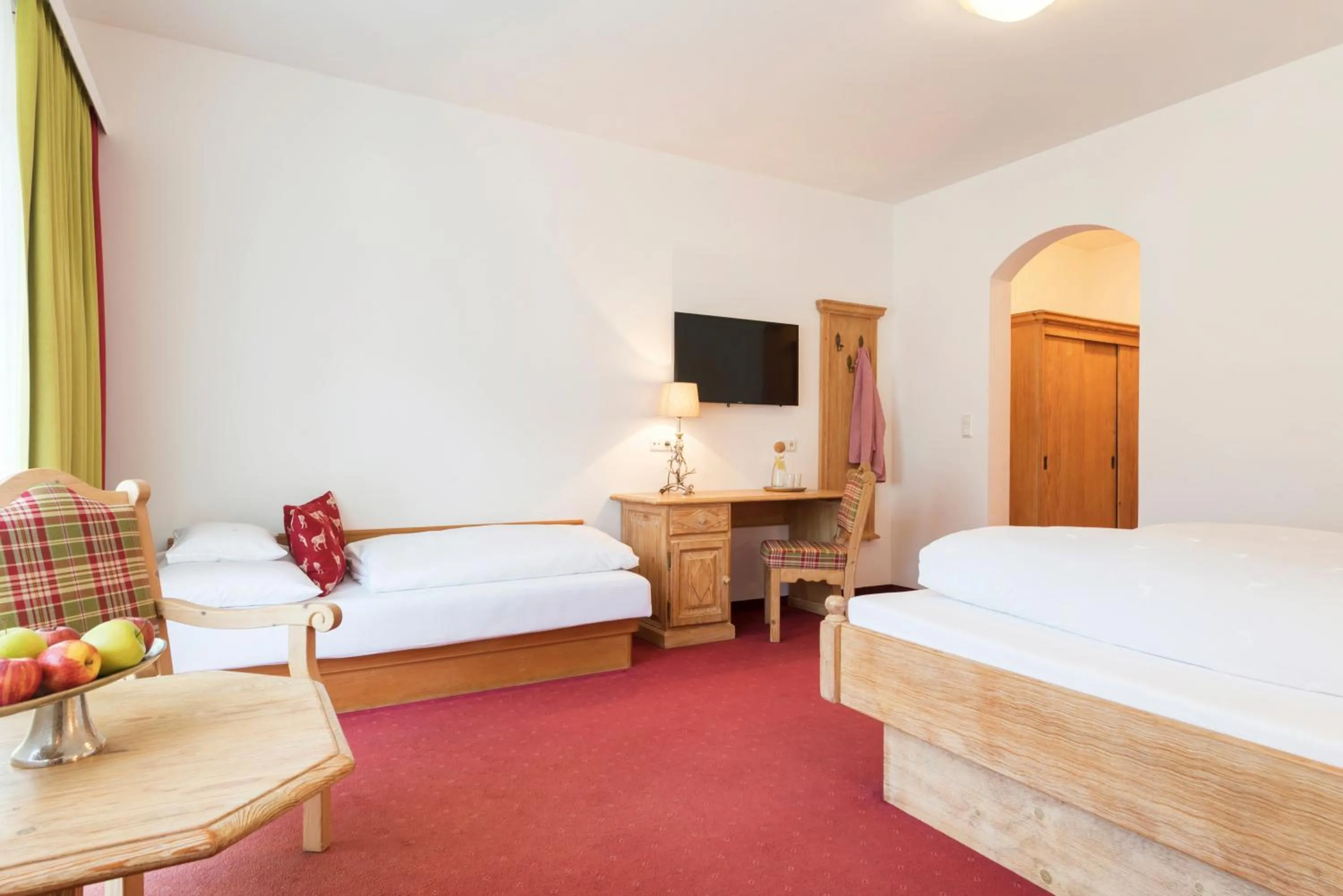 Photo of the whole room, Bed in Hotel Pettneuerhof