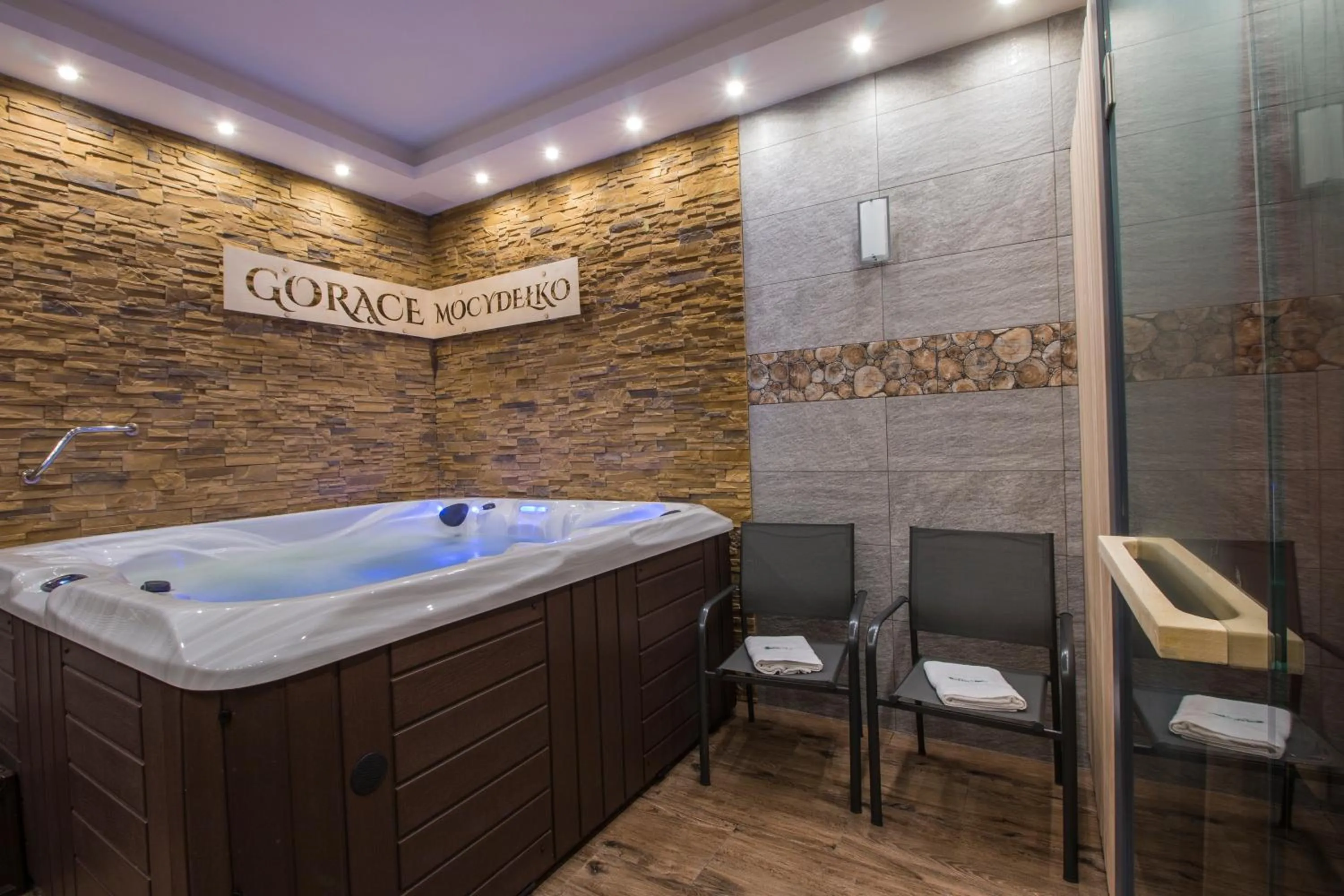 Hot Tub in Dom Wypoczynkowy U Staszla