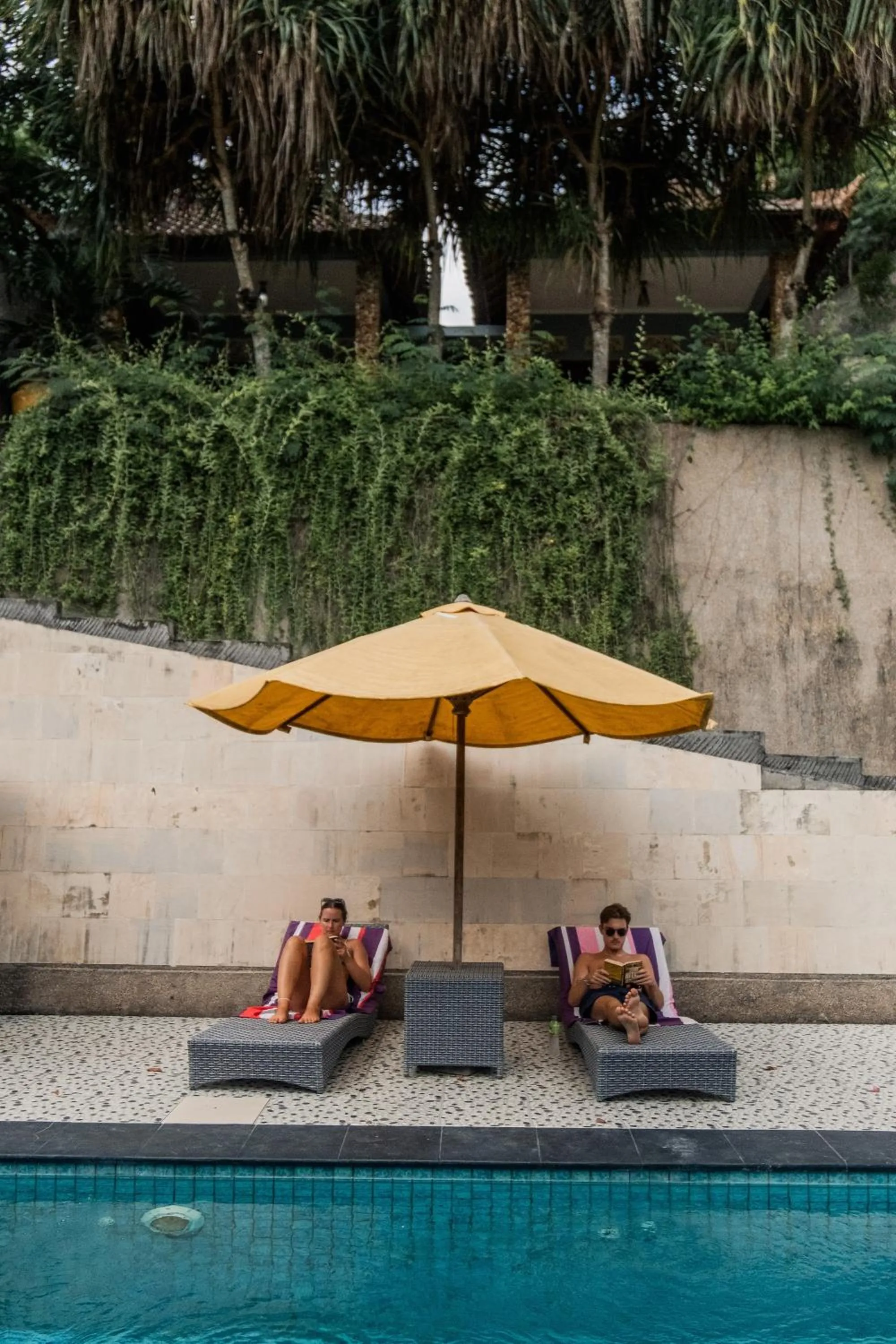 Bedroom in Yoki's Bungalows
