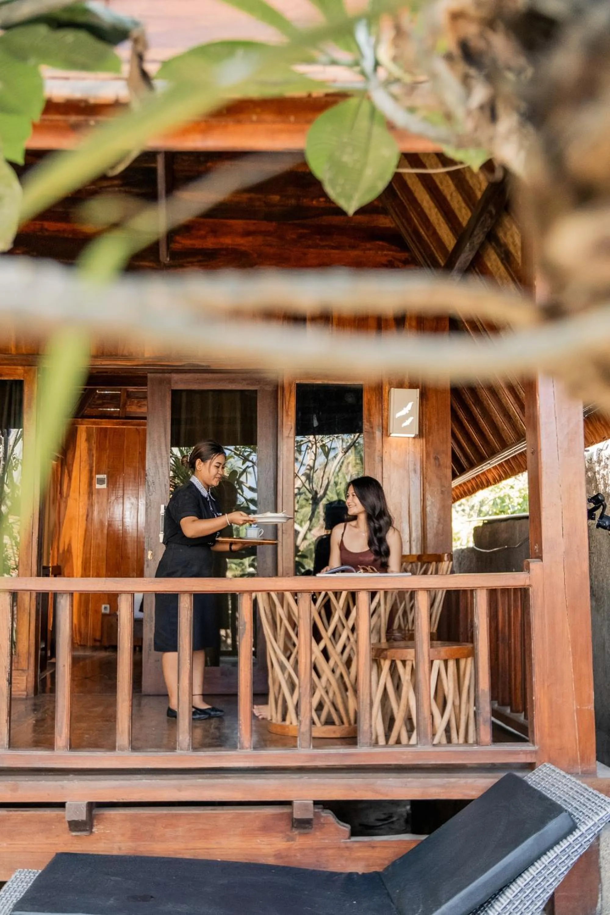 Bedroom in Yoki's Bungalows