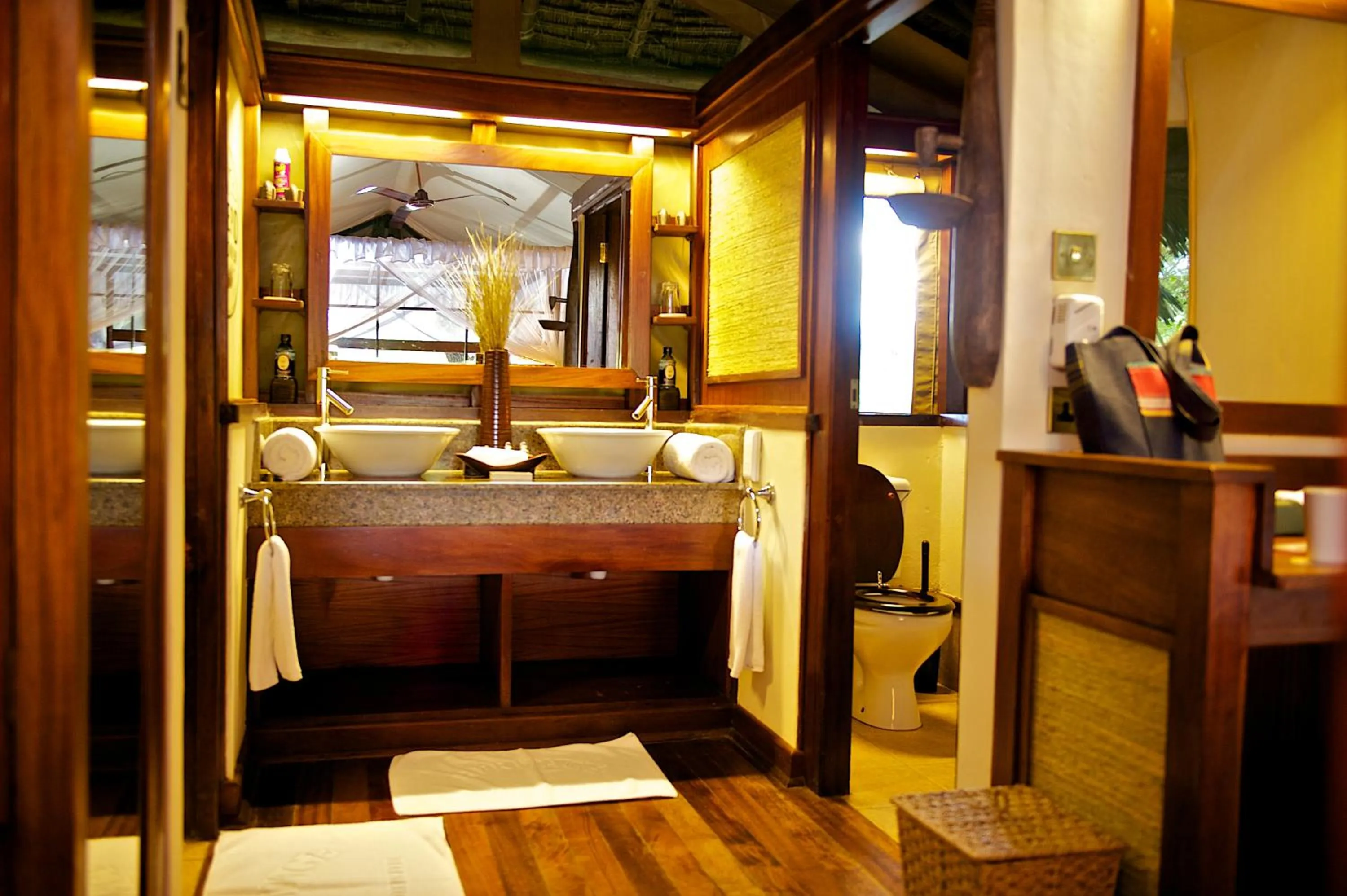 Bathroom in Samburu Intrepids Tented Camp