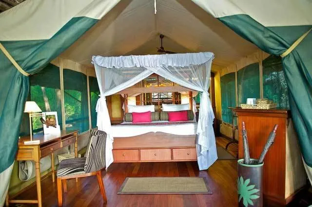 Photo of the whole room, Bed in Samburu Intrepids Tented Camp