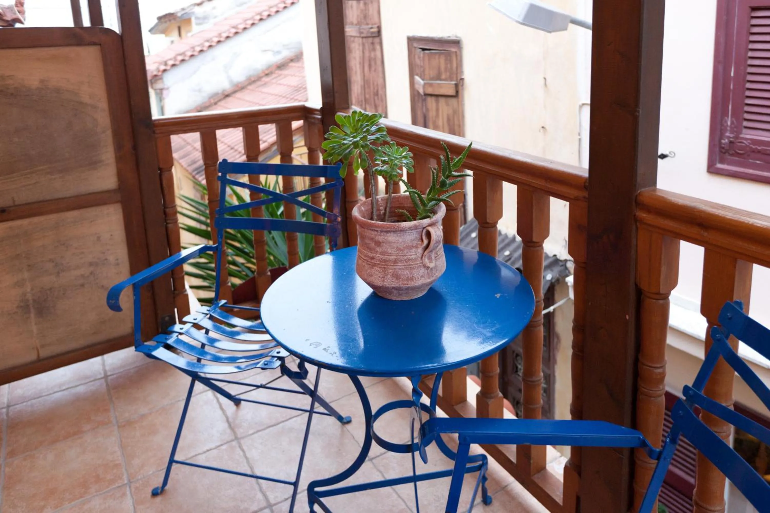 Balcony/Terrace in Pension Eleni