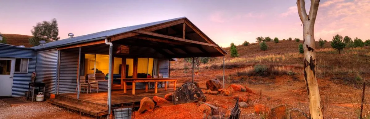 Patio in Skytrek Willow Springs Station
