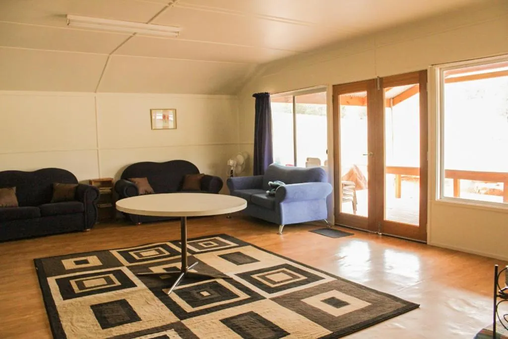 Seating area in Skytrek Willow Springs Station