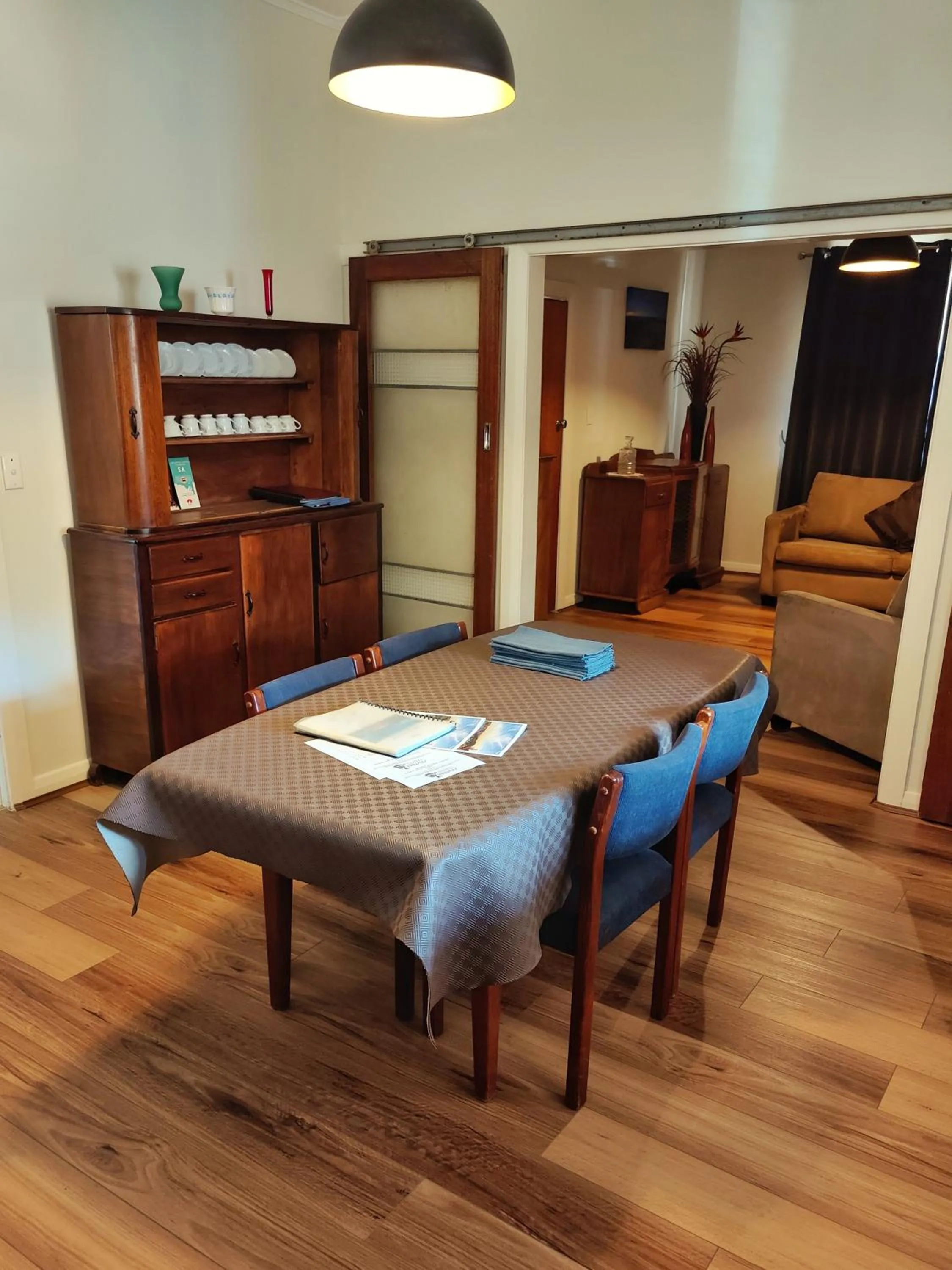 Dining area in Skytrek Willow Springs Station