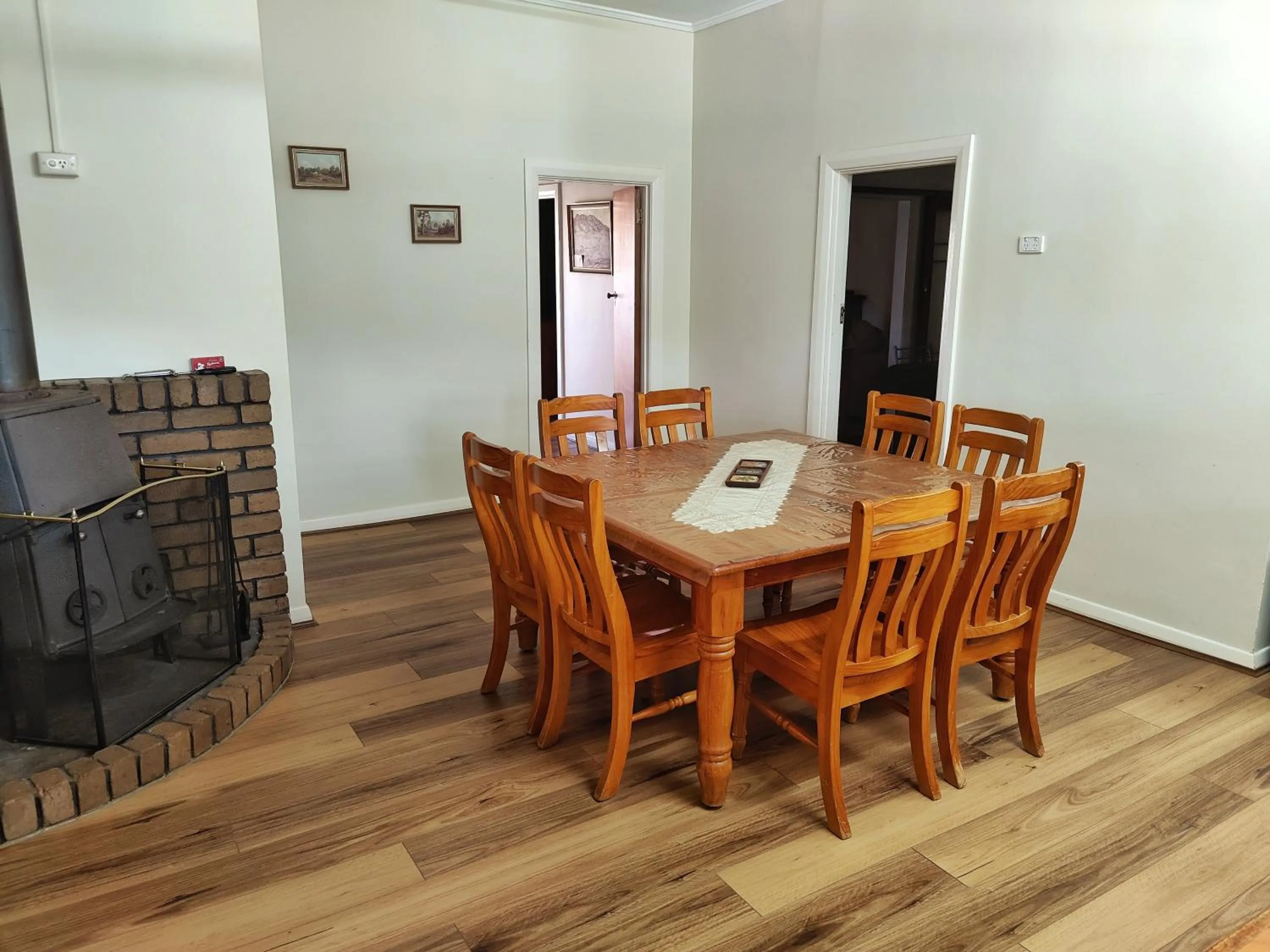 Dining area in Skytrek Willow Springs Station