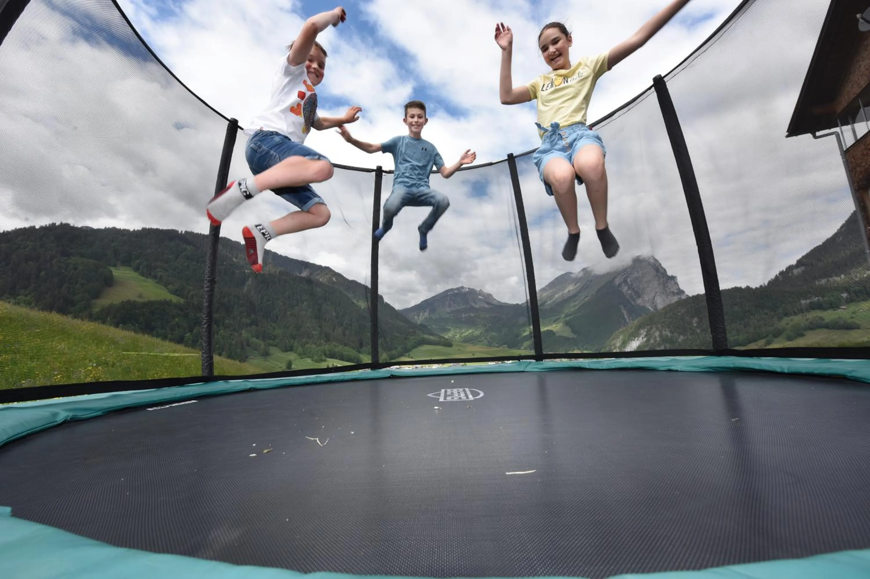 Children play ground in Panoramahof Eggele