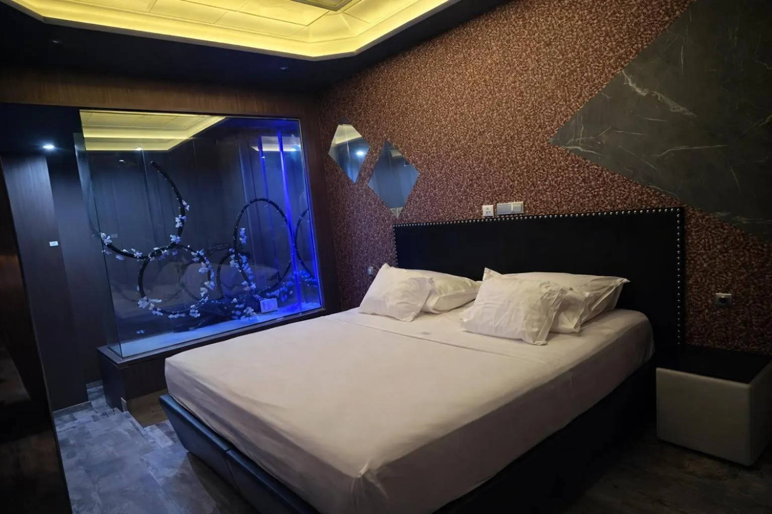 Bed in V Hotel