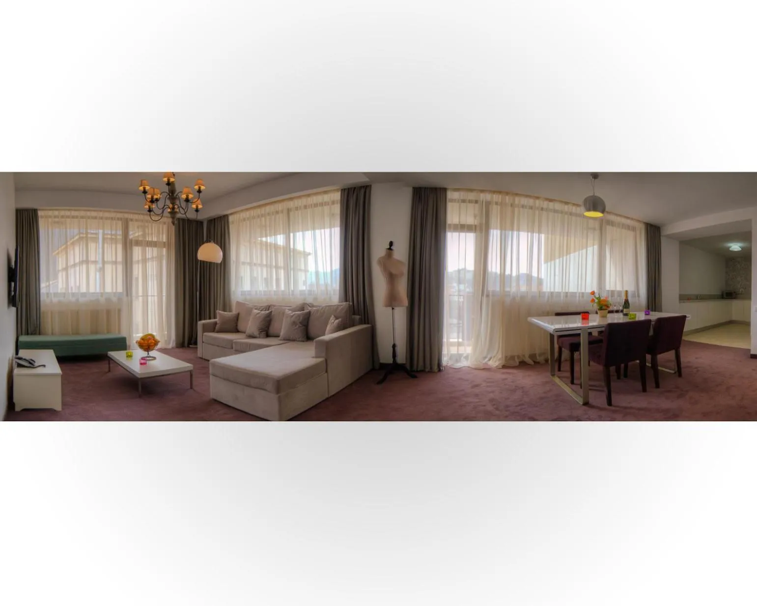 Living room in Apart Hotel Vlad Tepes