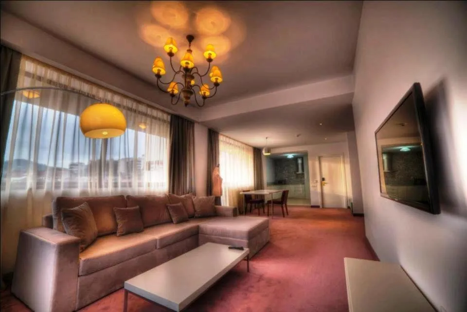 Living room in Apart Hotel Vlad Tepes