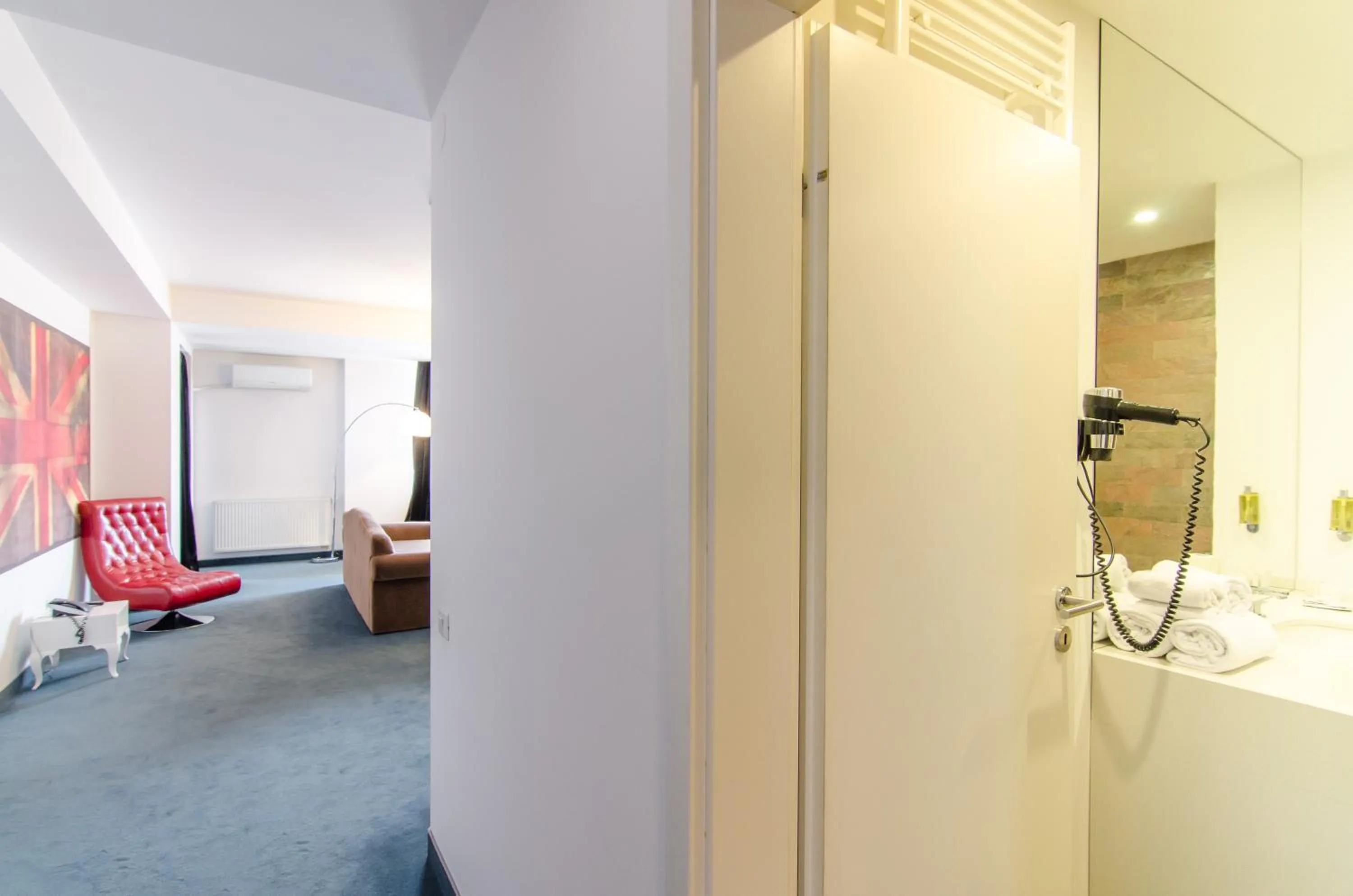 Bed in Apart Hotel Vlad Tepes