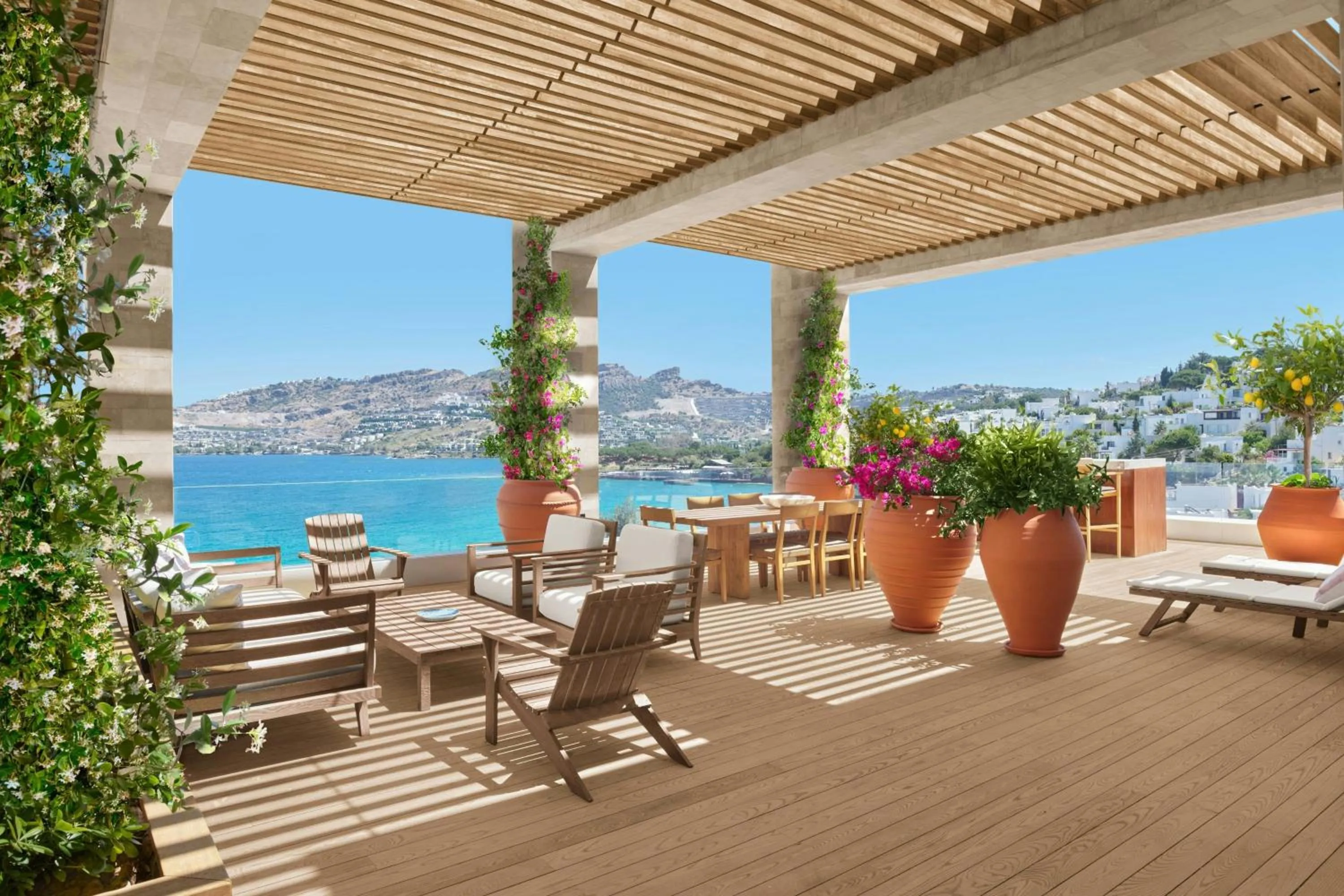 Bedroom in The Bodrum EDITION