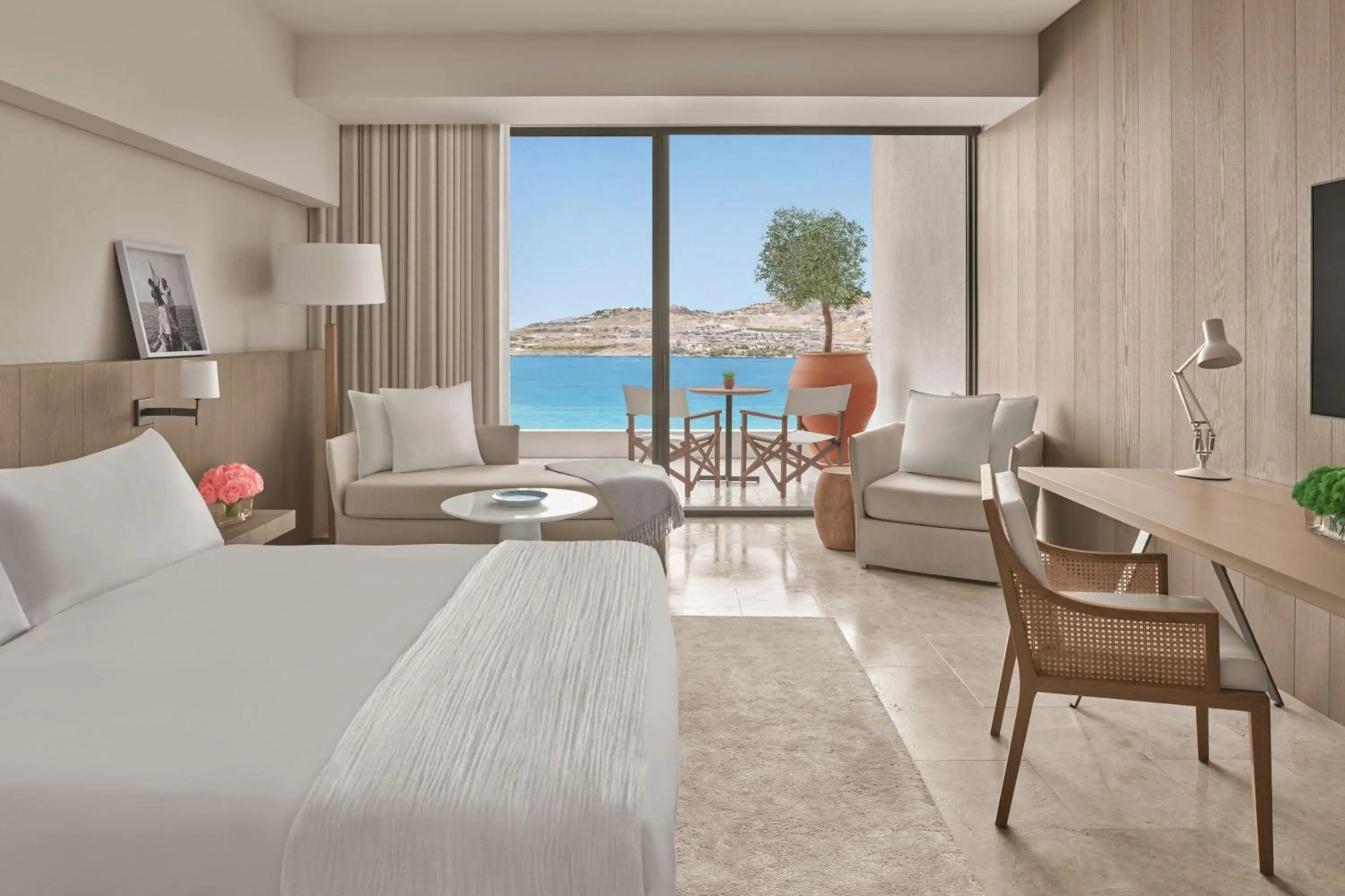 Photo of the whole room, Bed in The Bodrum EDITION