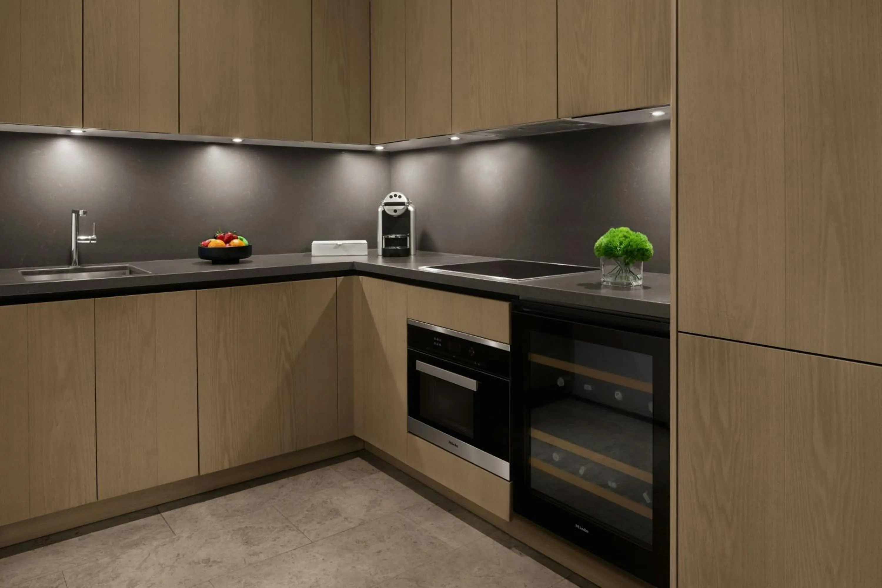 Kitchen or kitchenette in The Bodrum EDITION